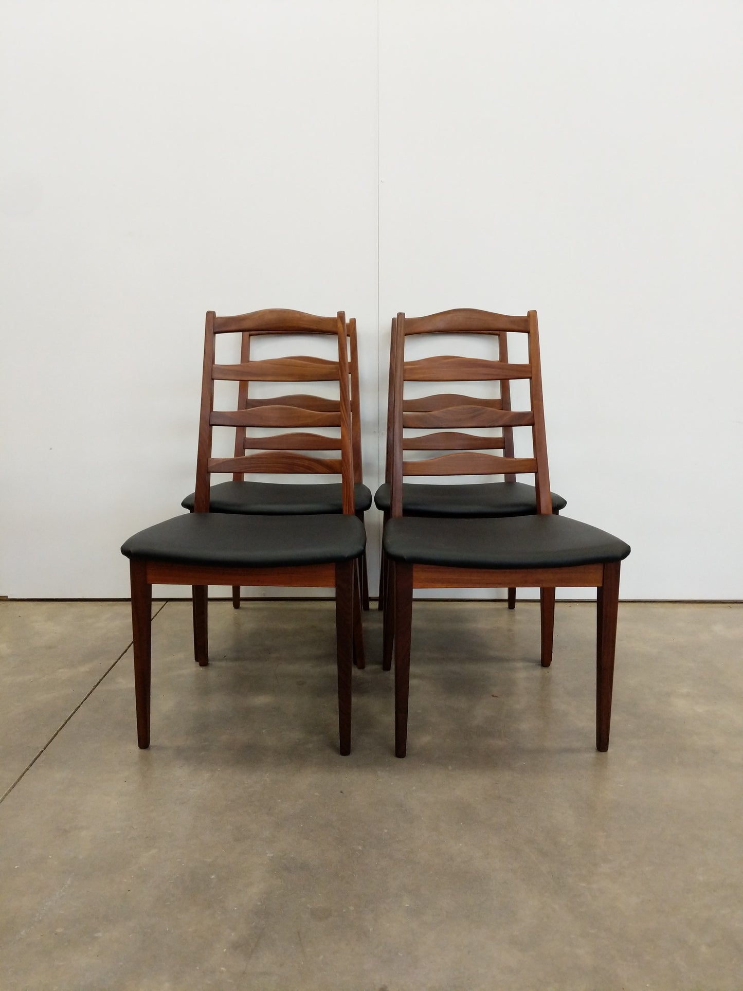 Set of 4 Vintage Mid Century Modern Dining Chairs by G Plan