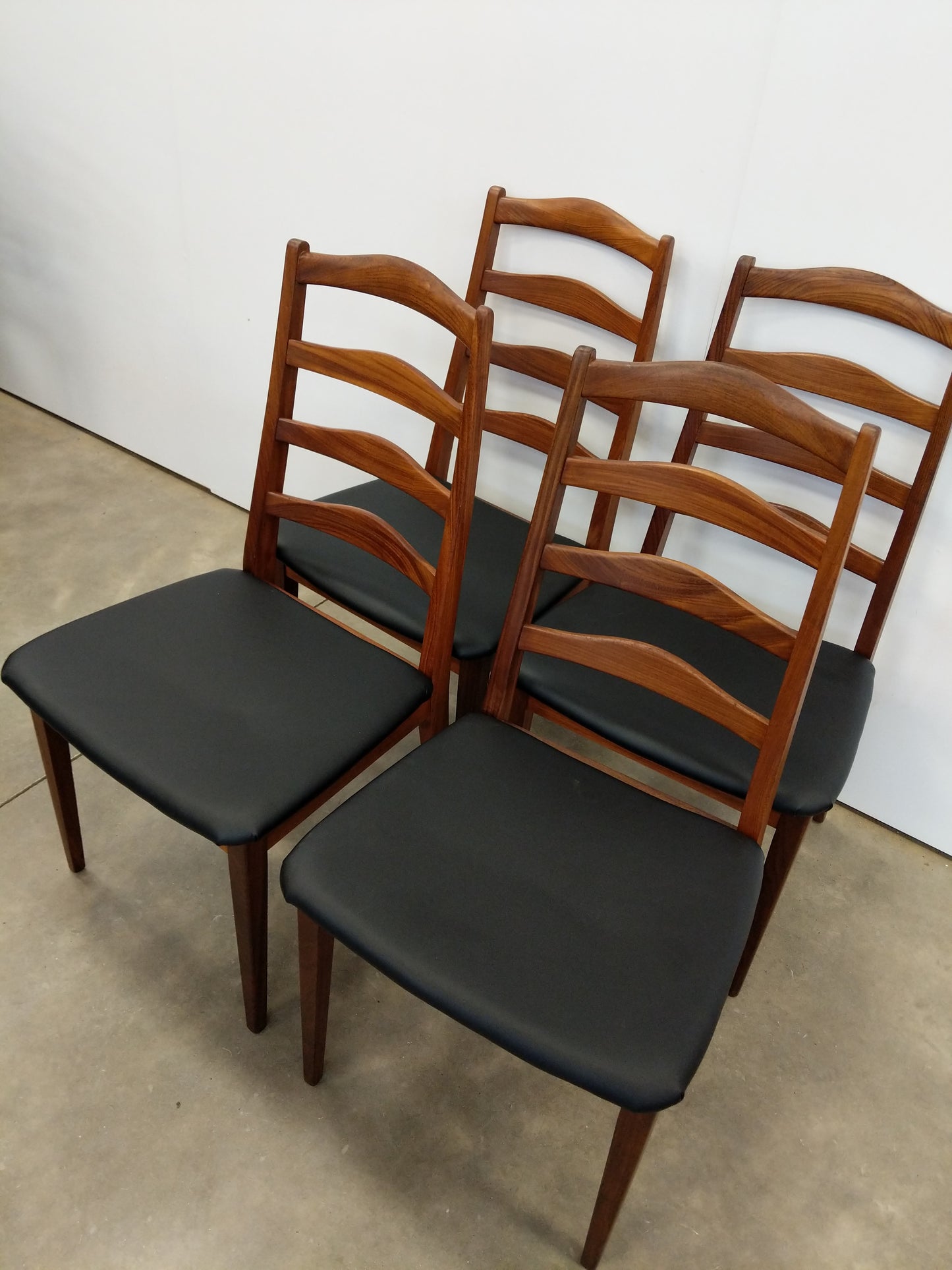 Set of 4 Vintage Mid Century Modern Dining Chairs by G Plan