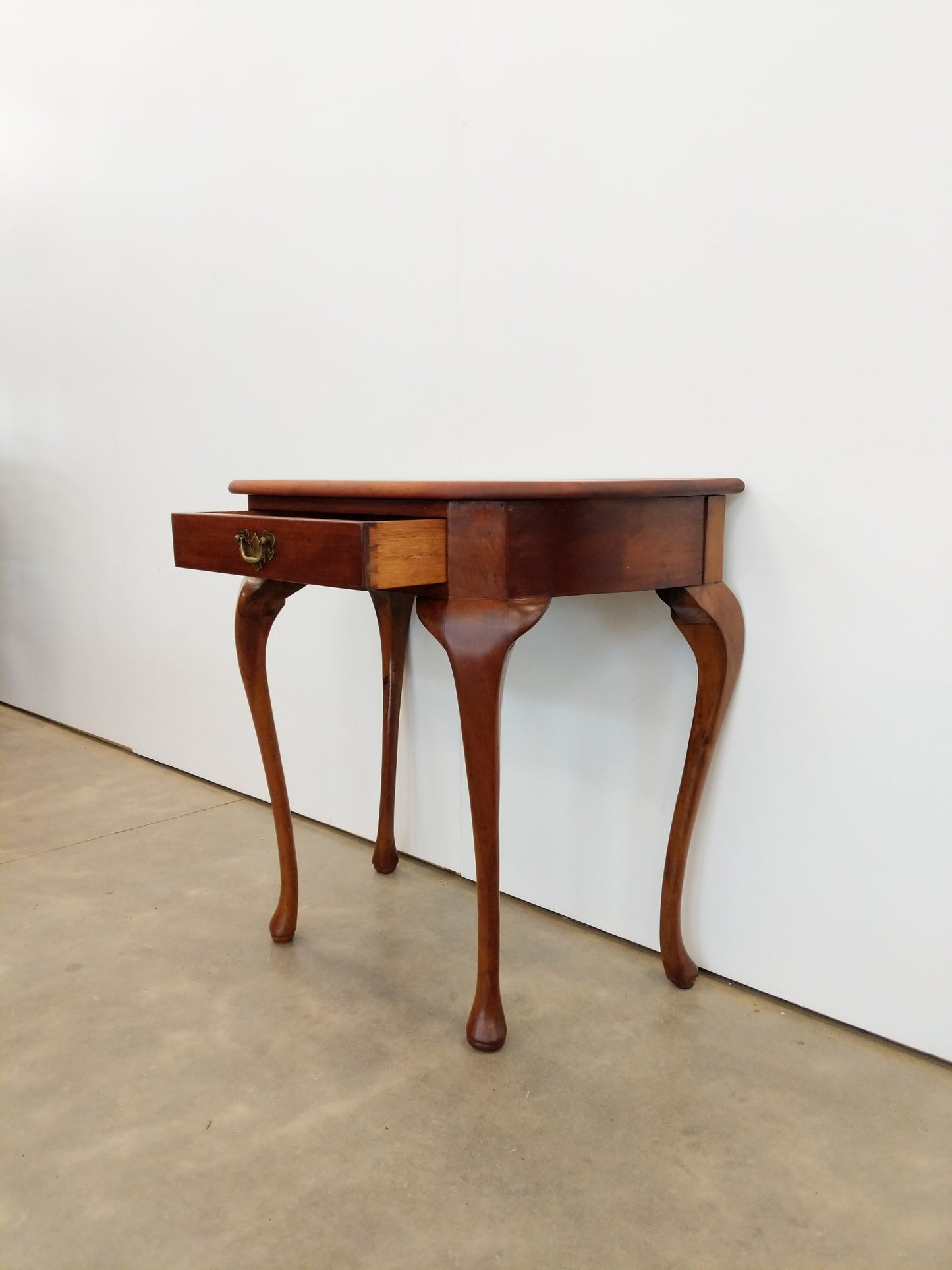 Antique Queen Anne Style Hall Table