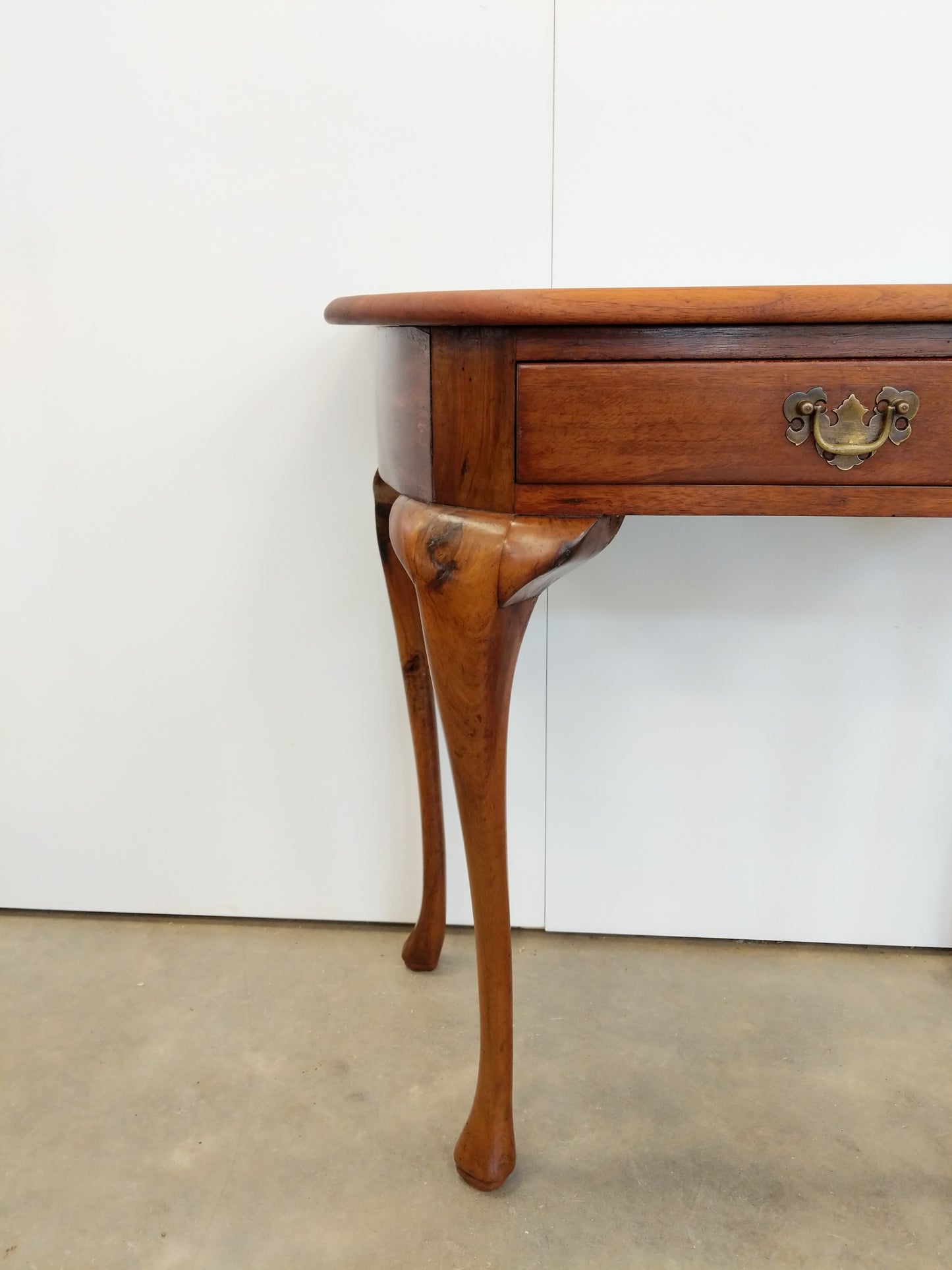 Antique Queen Anne Style Hall Table