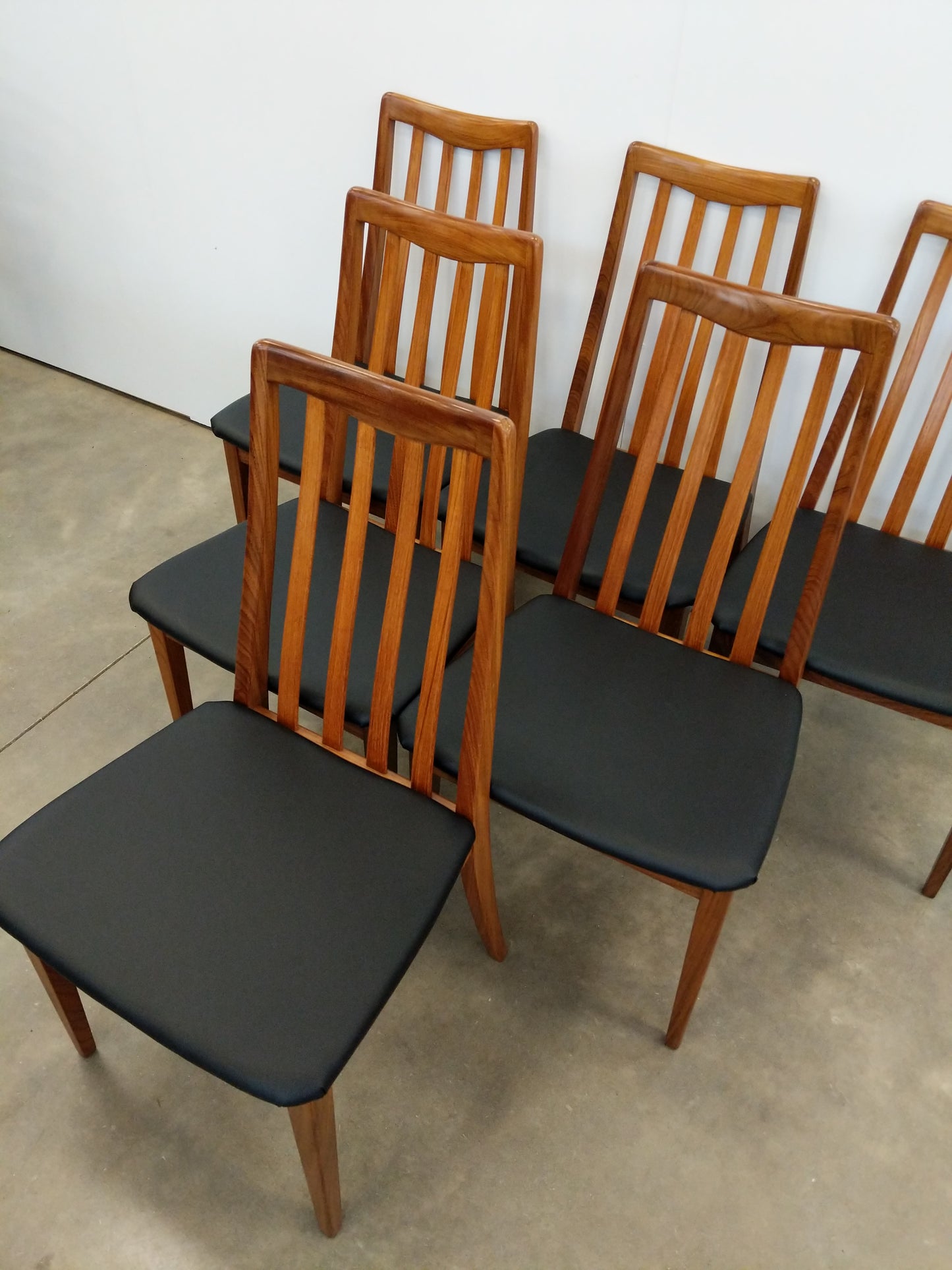 Set of 6 Vintage Mid Century Modern Dining Chairs by G Plan