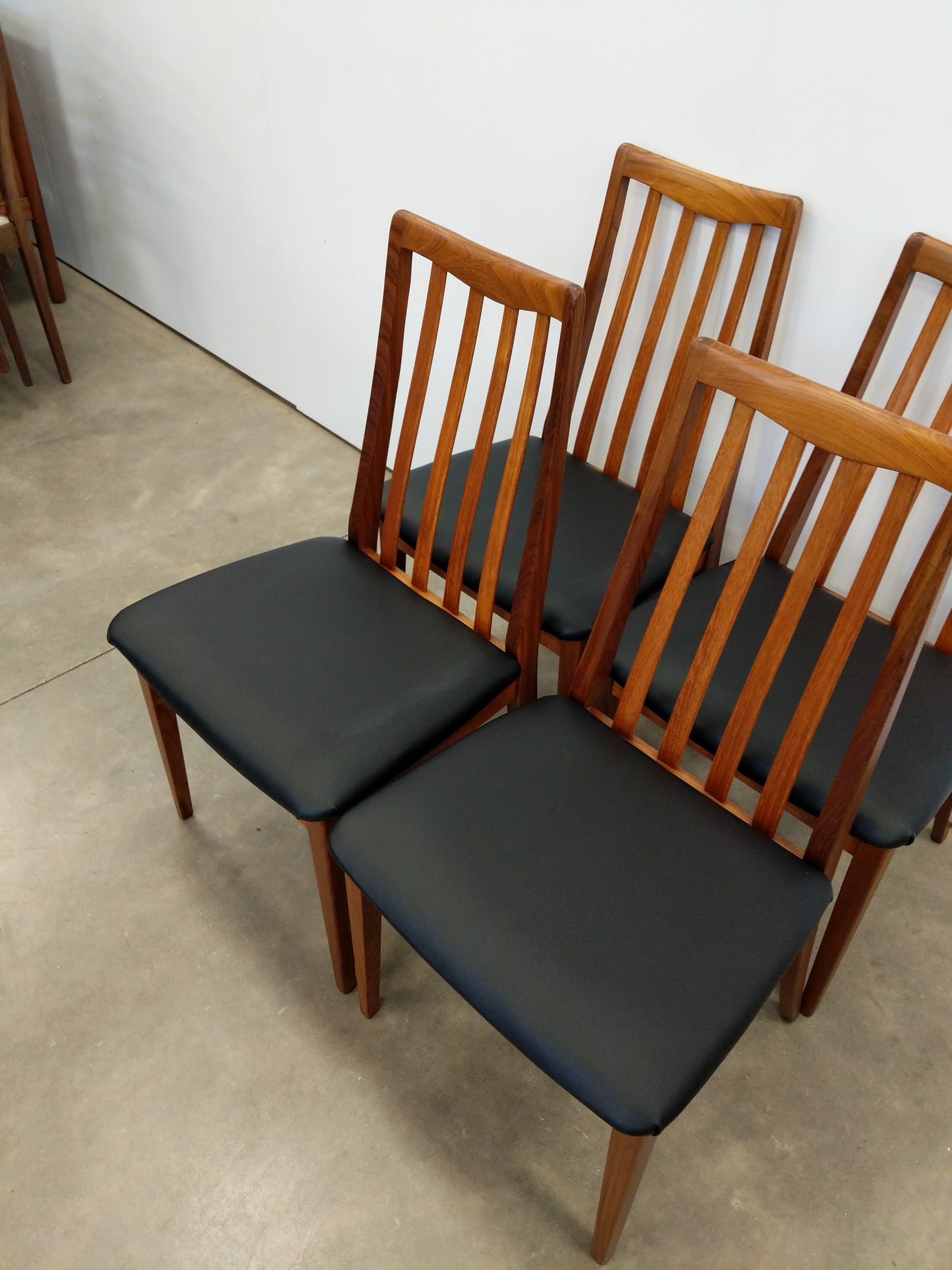Set of 4 Vintage Mid Century Modern Dining Chairs by G Plan