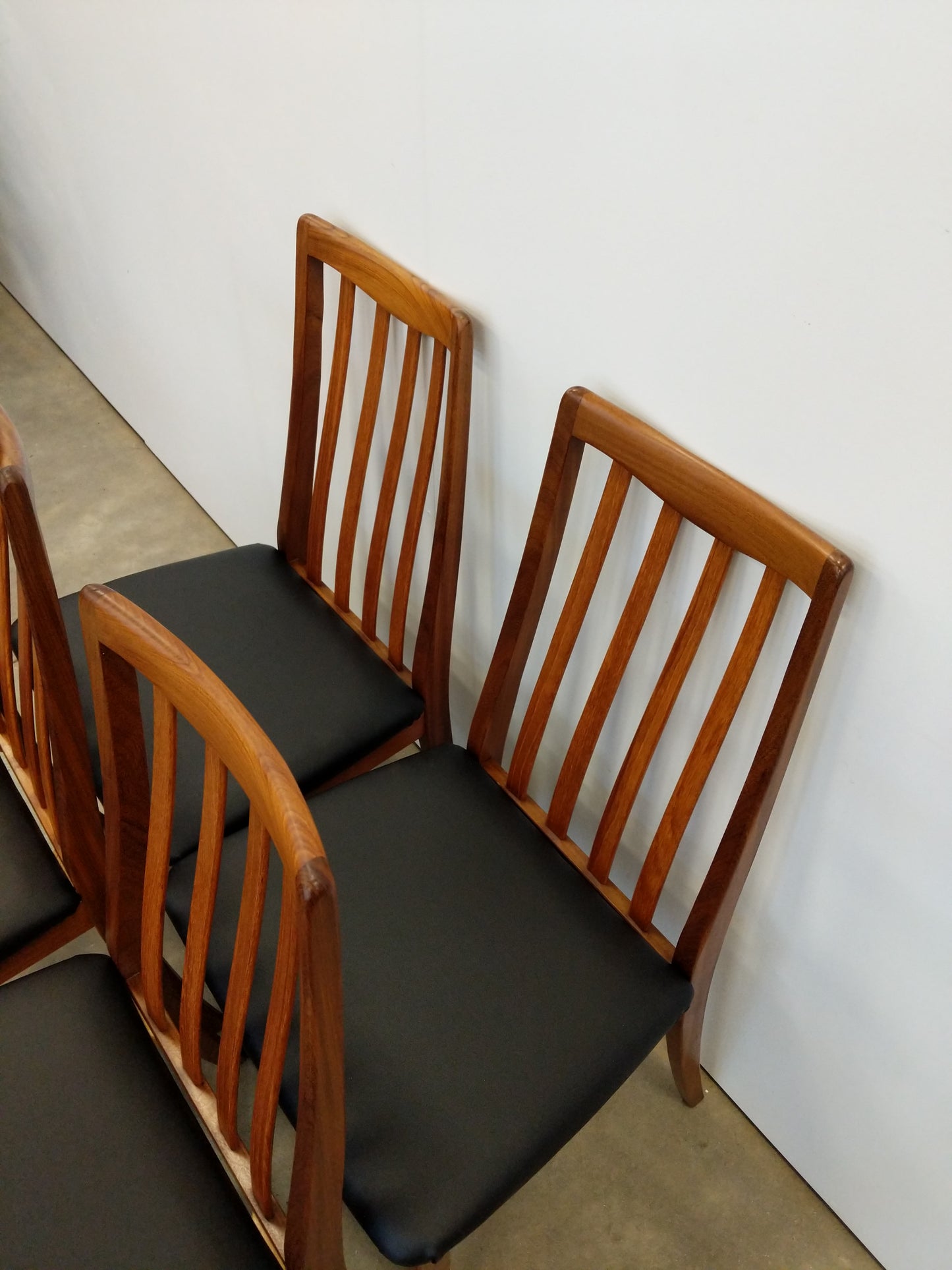 Set of 4 Vintage Mid Century Modern Dining Chairs by G Plan