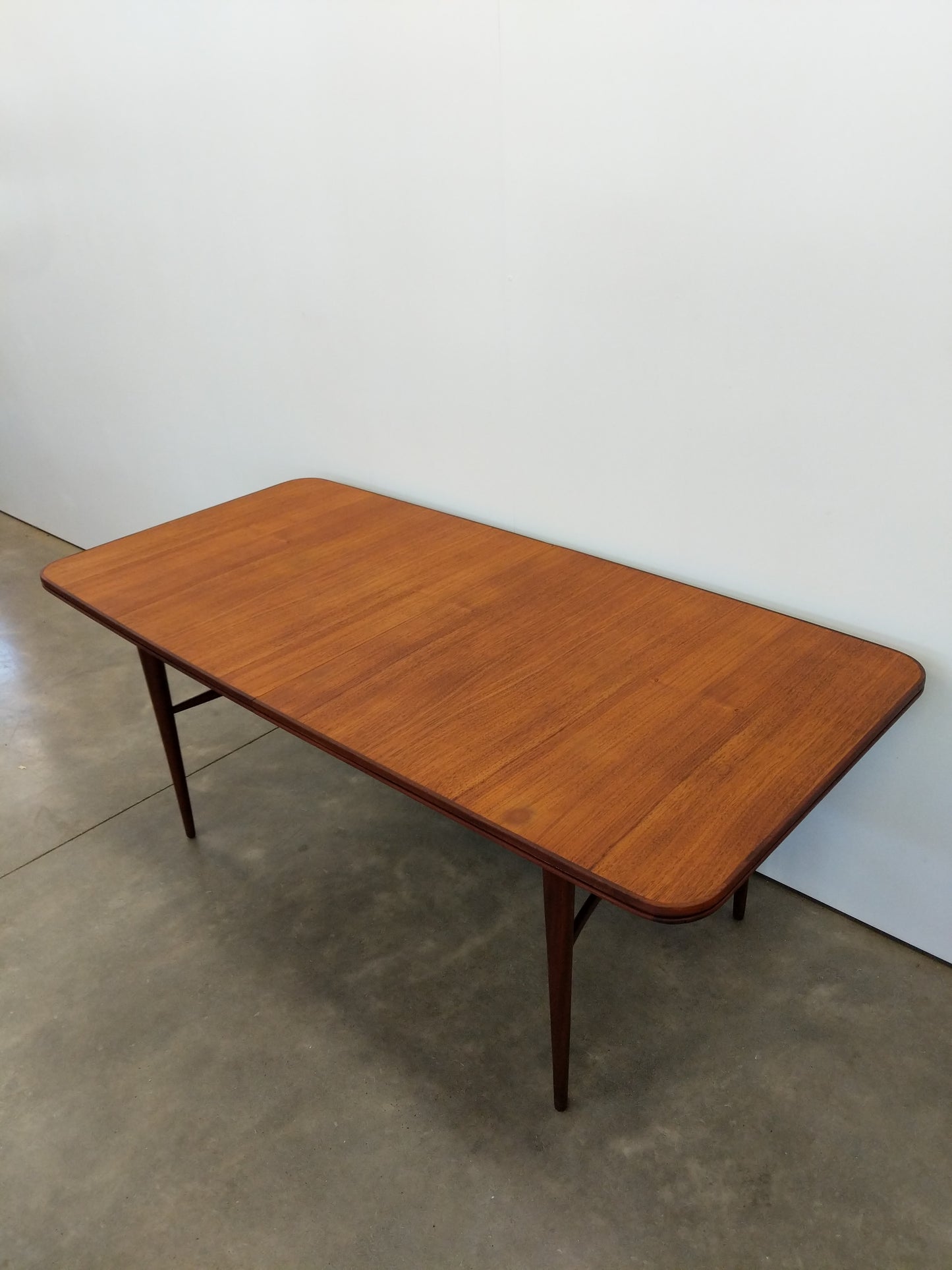 RESERVED - Vintage Mid Century Modern Teak Extendable Dining Table by Robert Heritage
