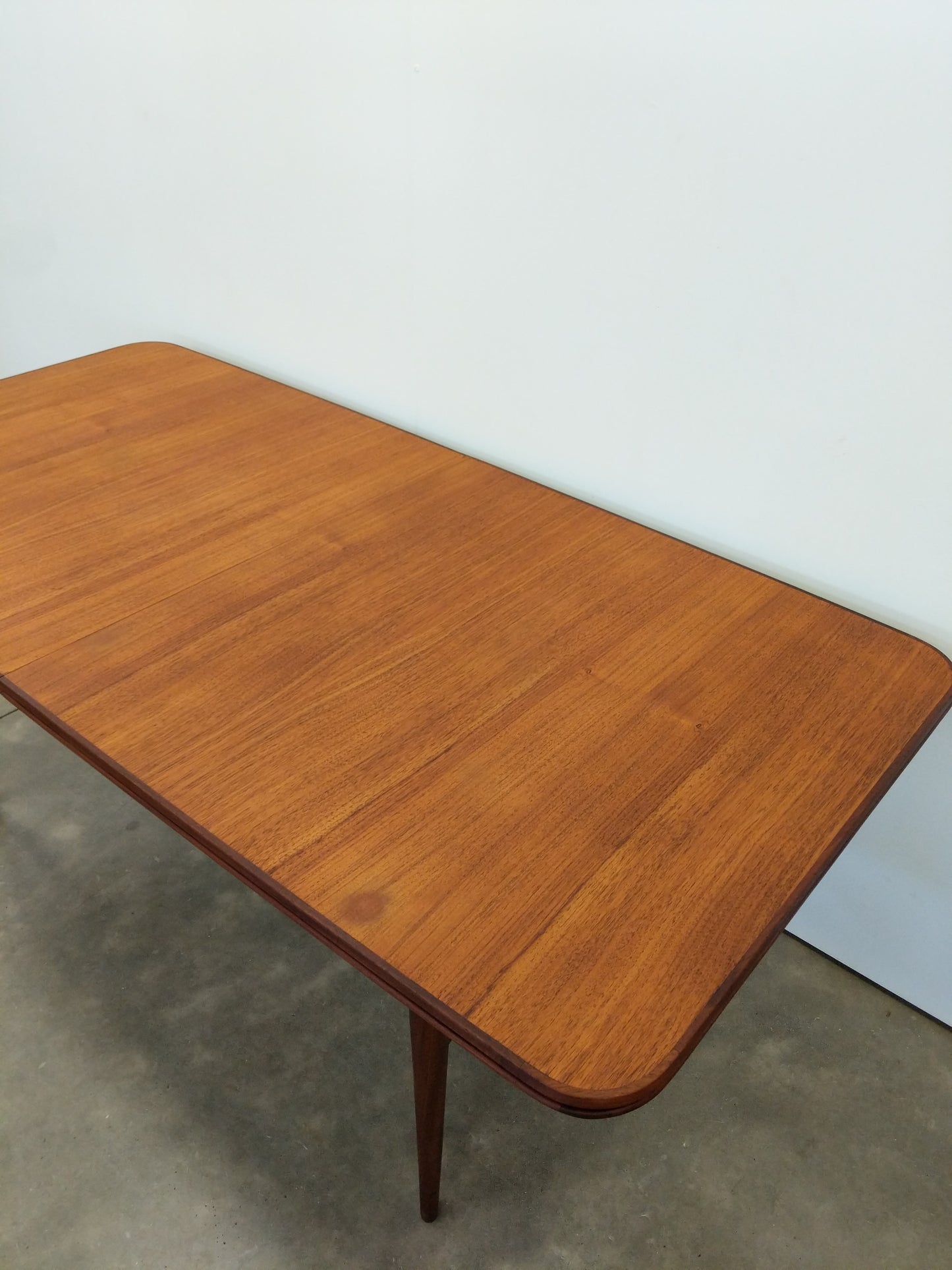 RESERVED - Vintage Mid Century Modern Teak Extendable Dining Table by Robert Heritage