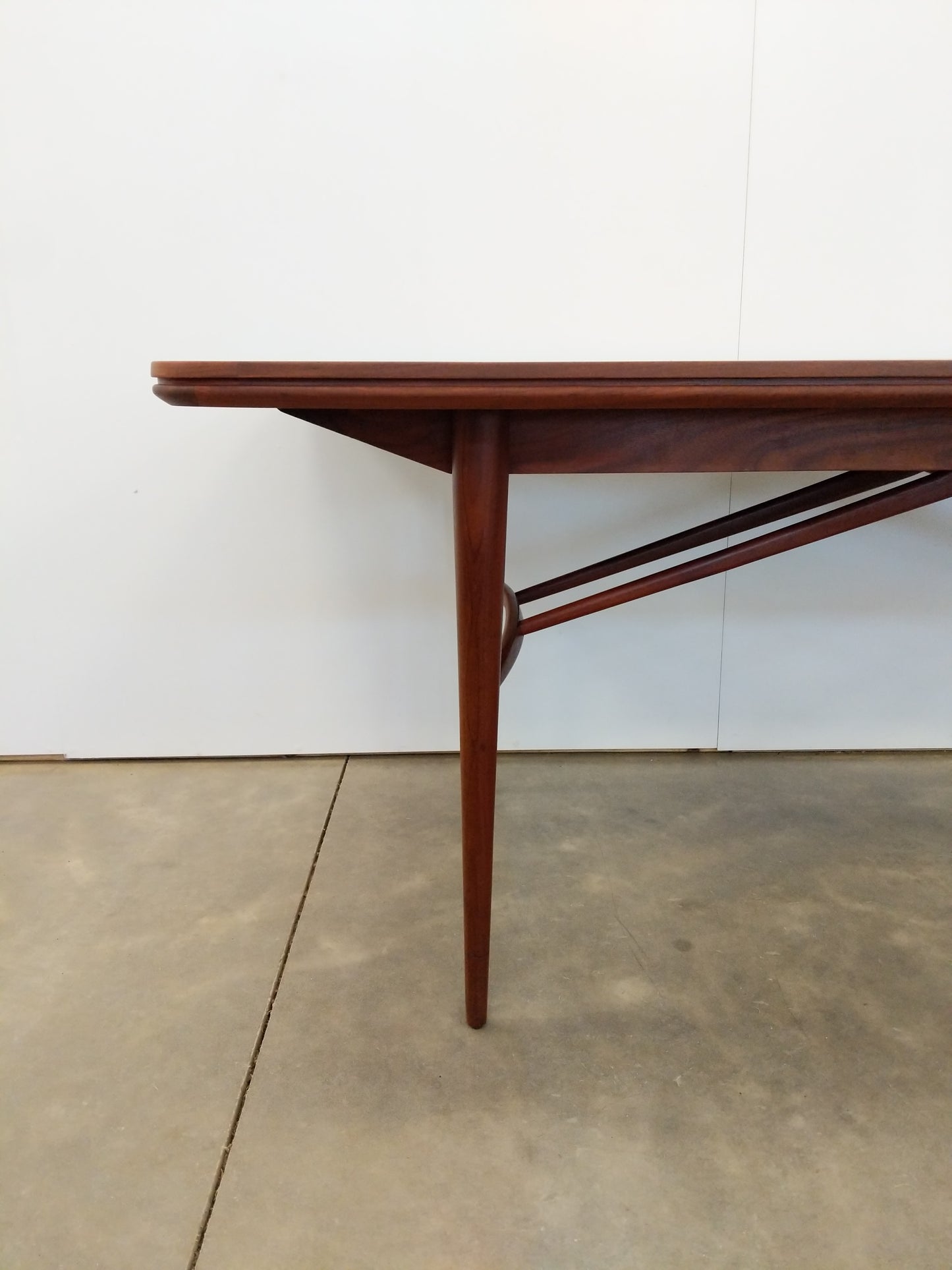 RESERVED - Vintage Mid Century Modern Teak Extendable Dining Table by Robert Heritage