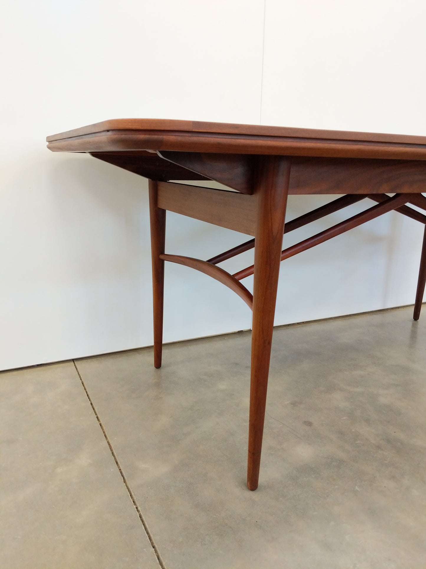 RESERVED - Vintage Mid Century Modern Teak Extendable Dining Table by Robert Heritage