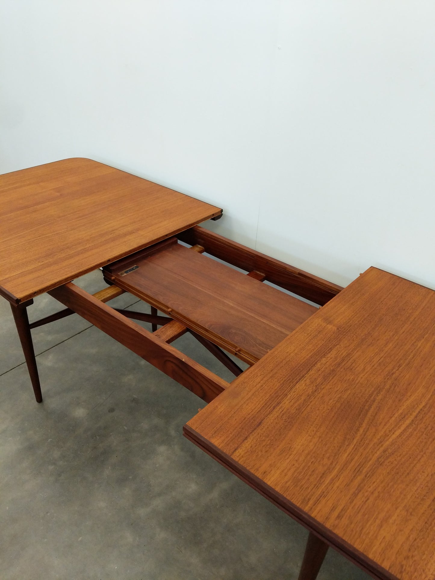RESERVED - Vintage Mid Century Modern Teak Extendable Dining Table by Robert Heritage
