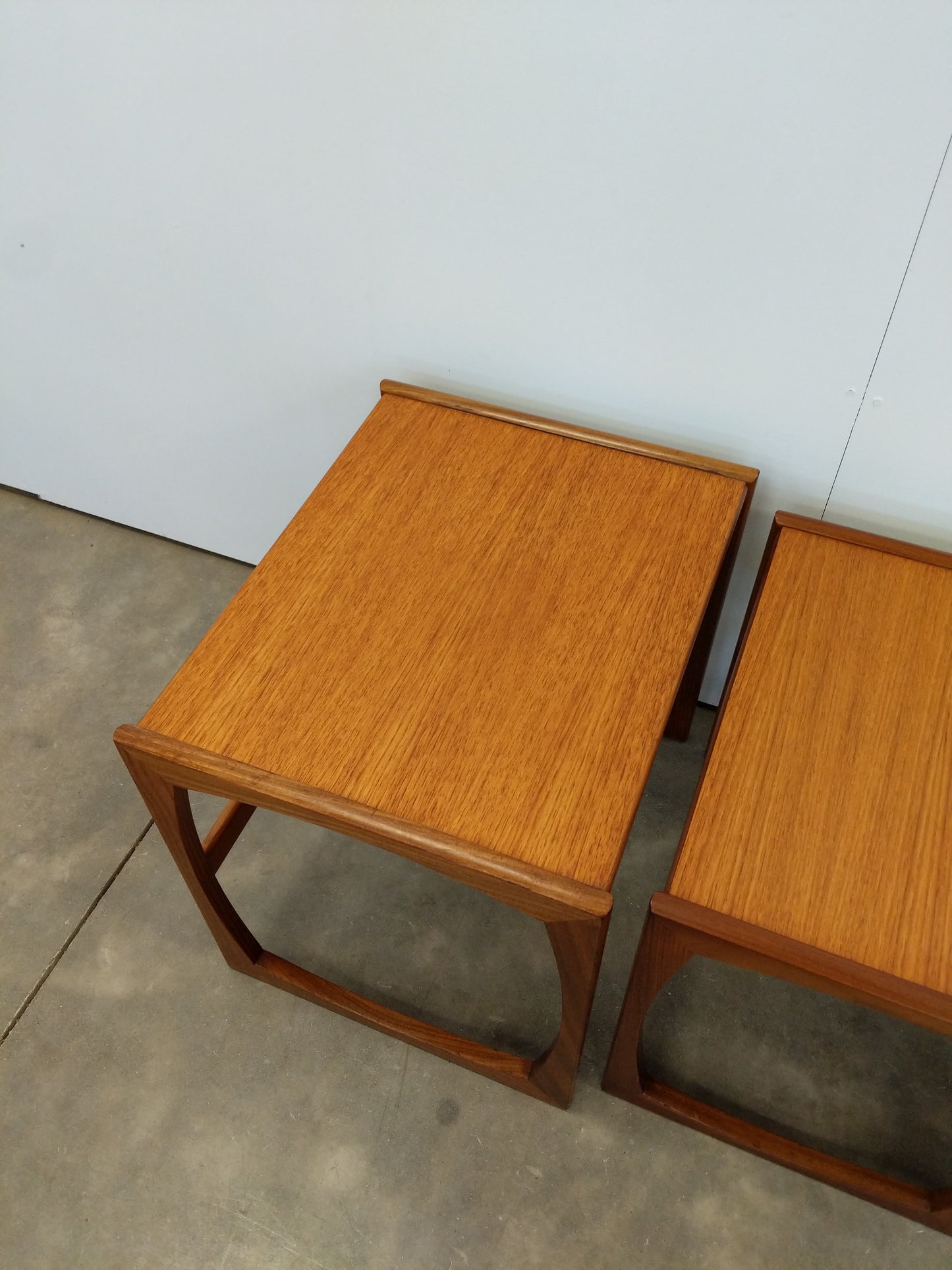 Set of Vintage Mid Century Modern Teak Nesting Tables by G Plan