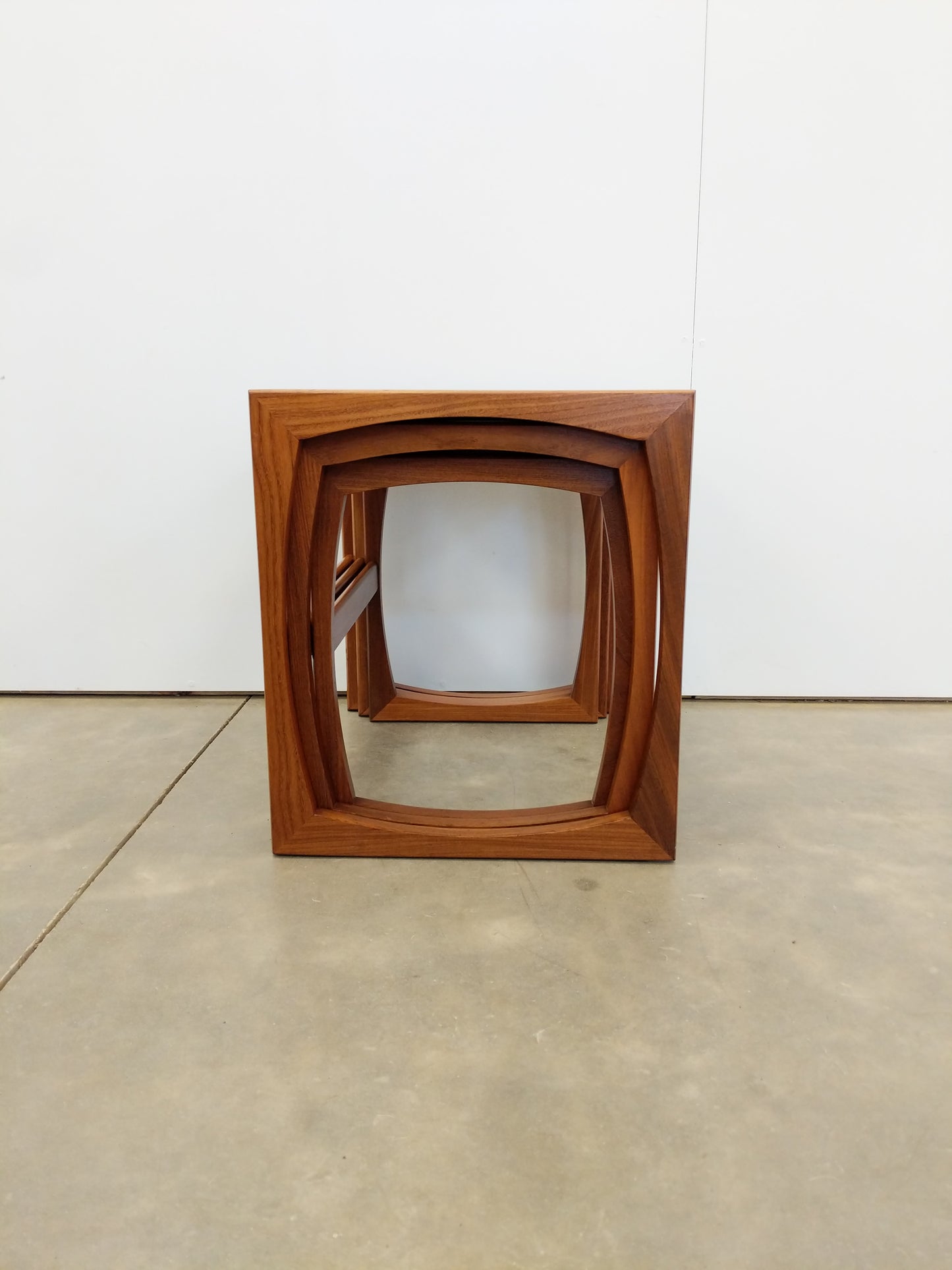 Set of Vintage Mid Century Modern Teak Nesting Tables by G Plan