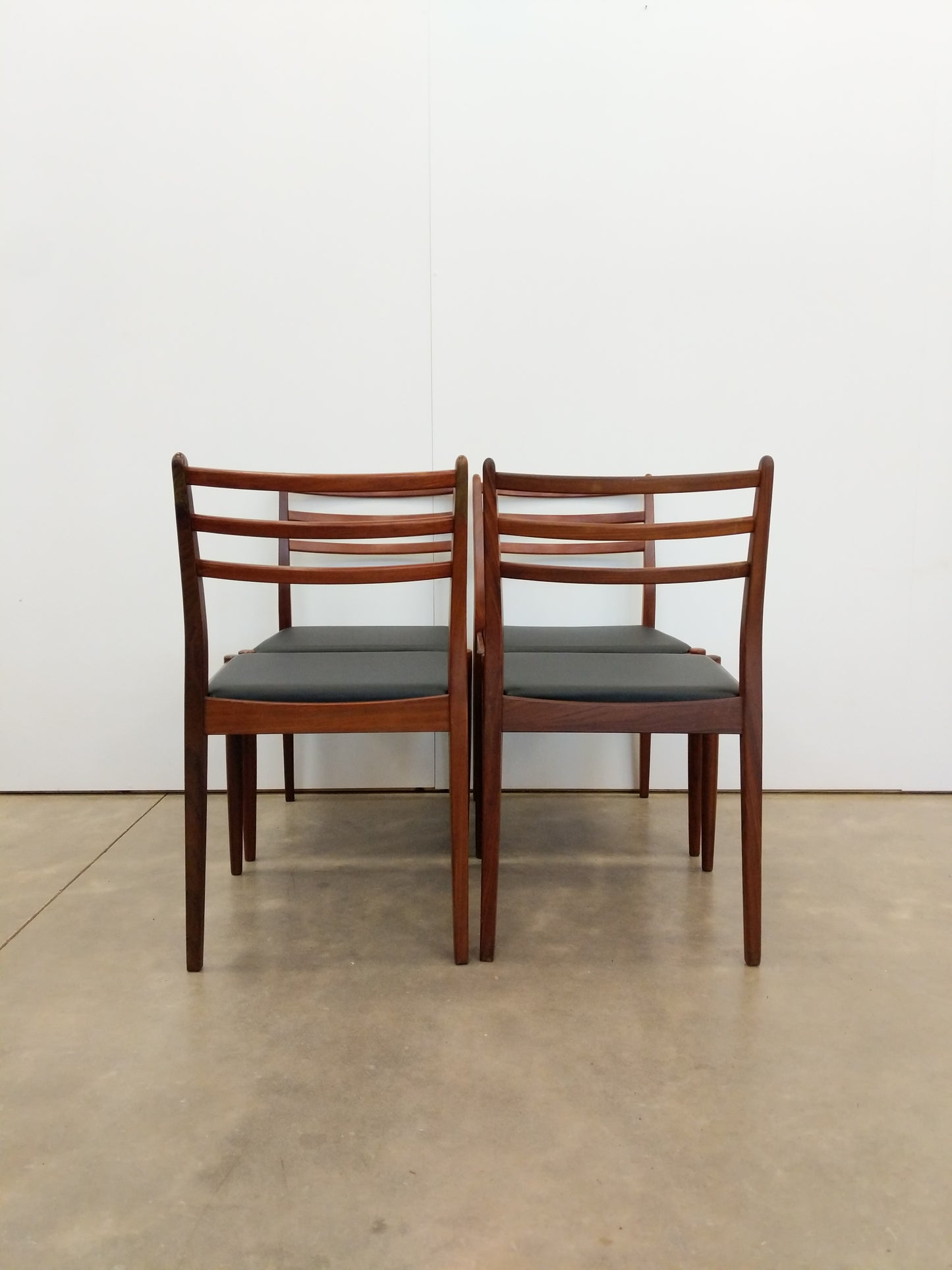 Set of 4 Vintage Mid Century Modern Dining Chairs by G Plan