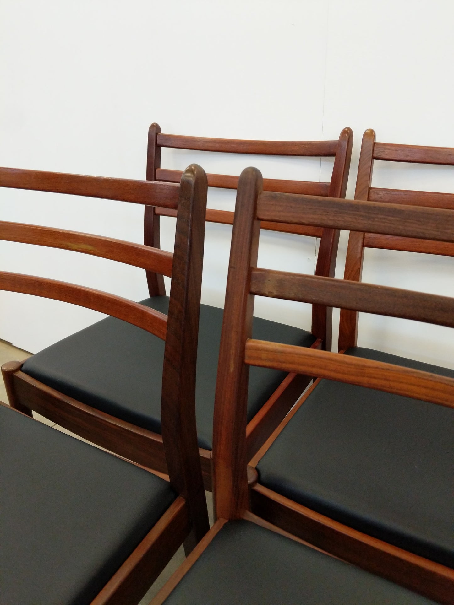 Set of 4 Vintage Mid Century Modern Dining Chairs by G Plan