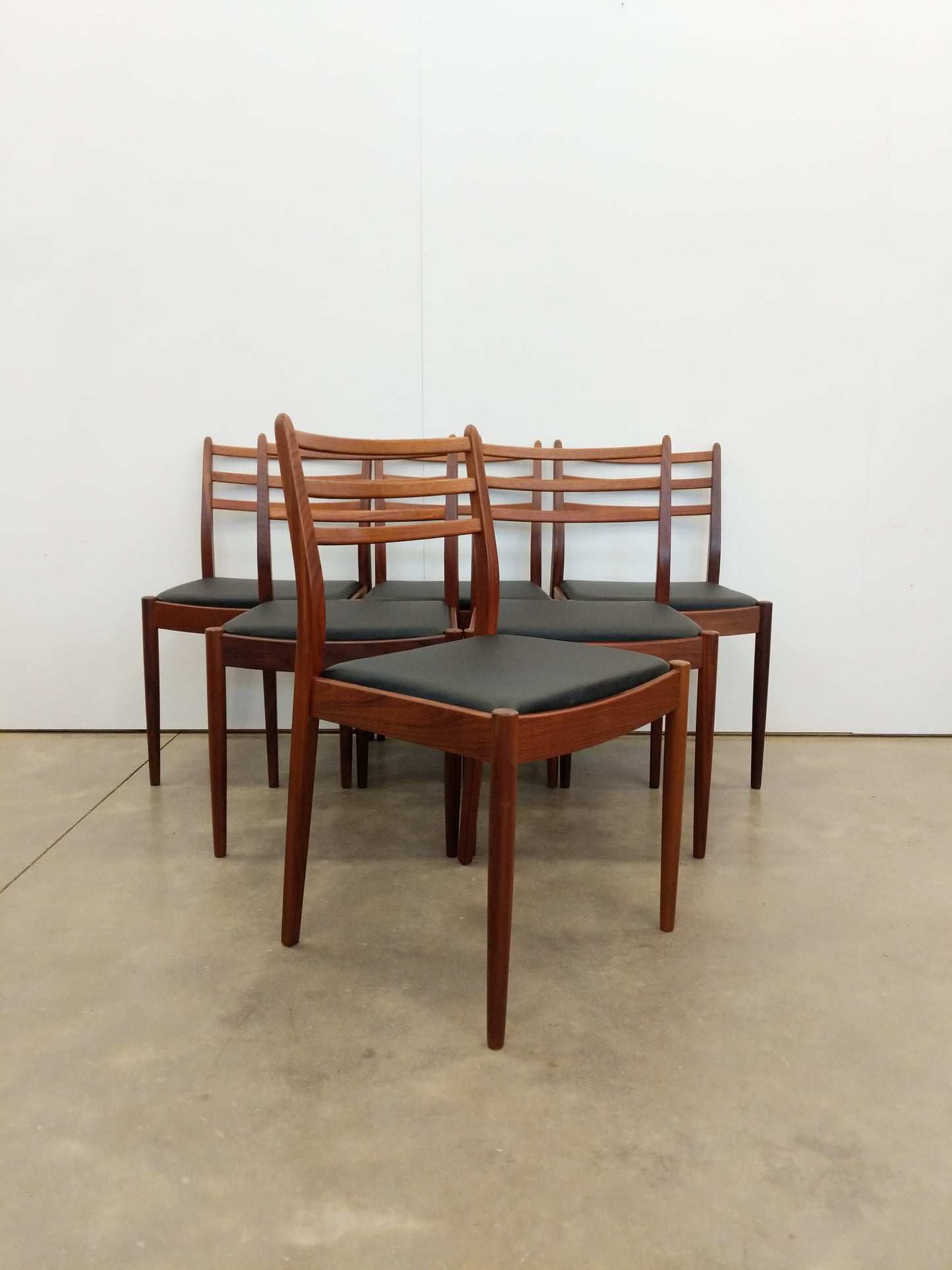 Set of 6 Vintage Mid Century Modern Dining Chairs by G Plan