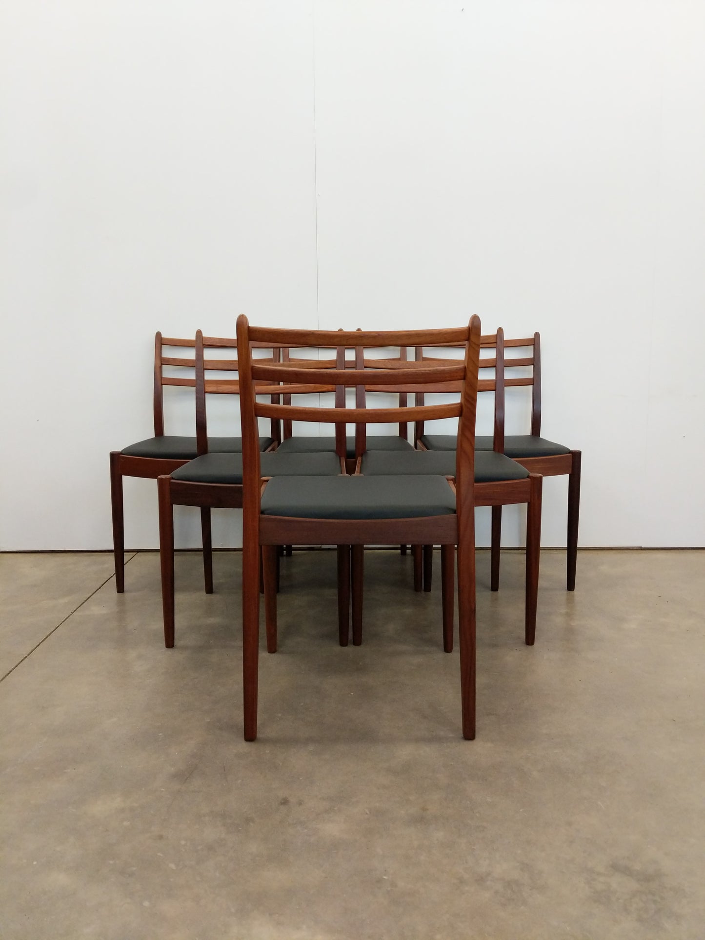 Set of 6 Vintage Mid Century Modern Dining Chairs by G Plan