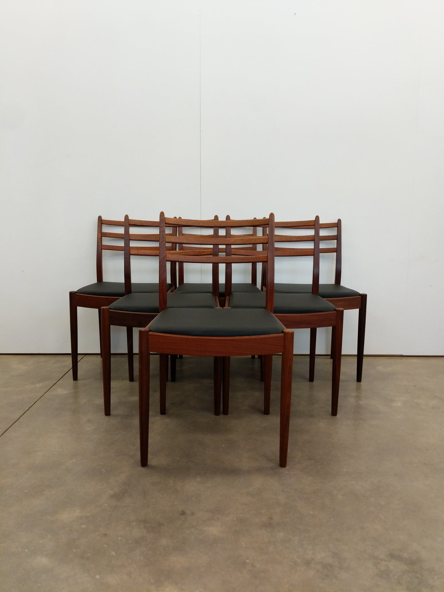 Set of 6 Vintage Mid Century Modern Dining Chairs by G Plan