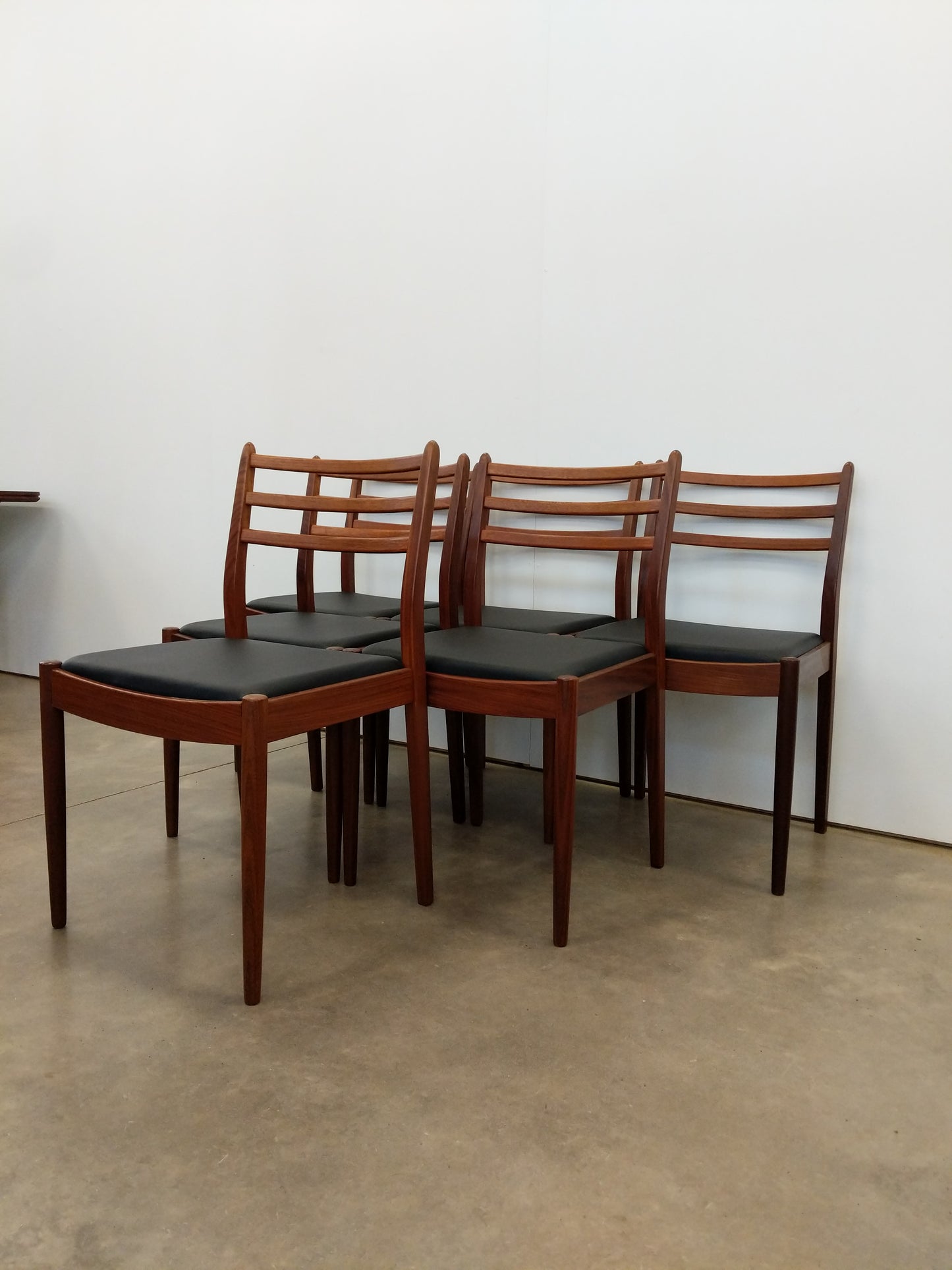 Set of 6 Vintage Mid Century Modern Dining Chairs by G Plan