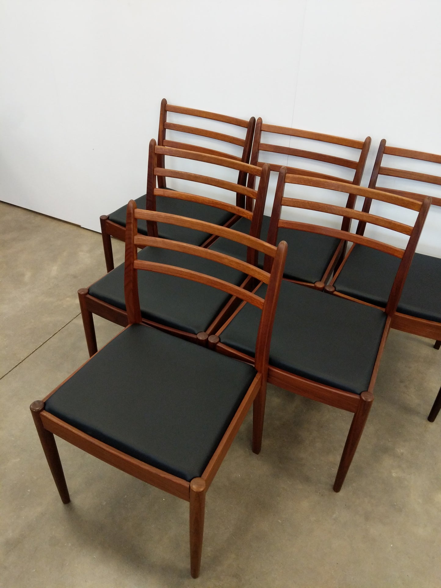 Set of 6 Vintage Mid Century Modern Dining Chairs by G Plan