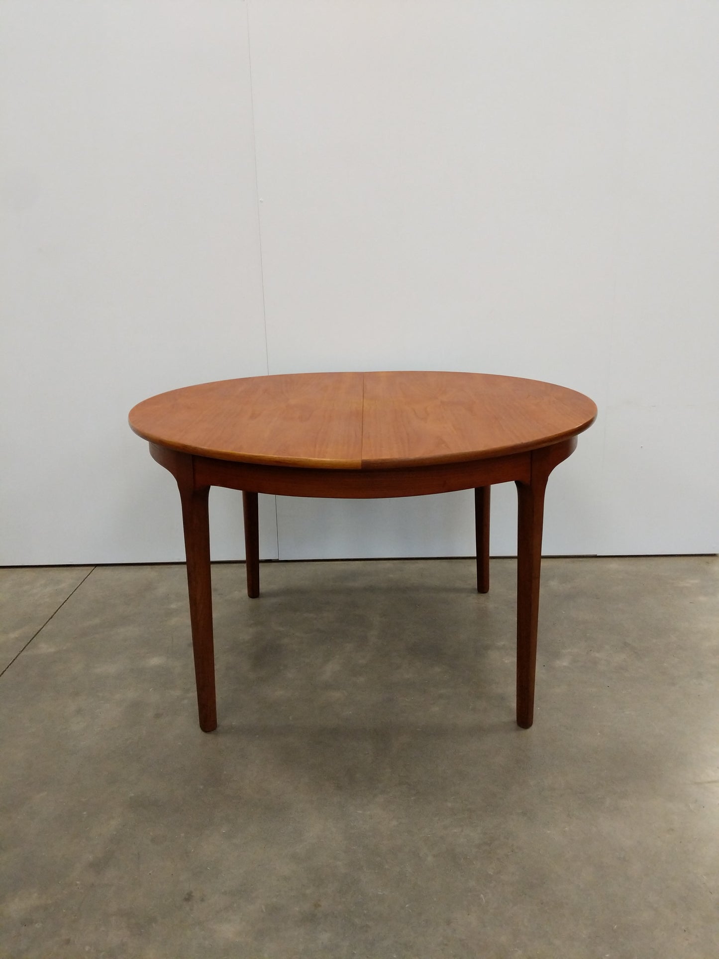 Vintage Mid Century Modern Teak Extendable Dining Table by Nathan