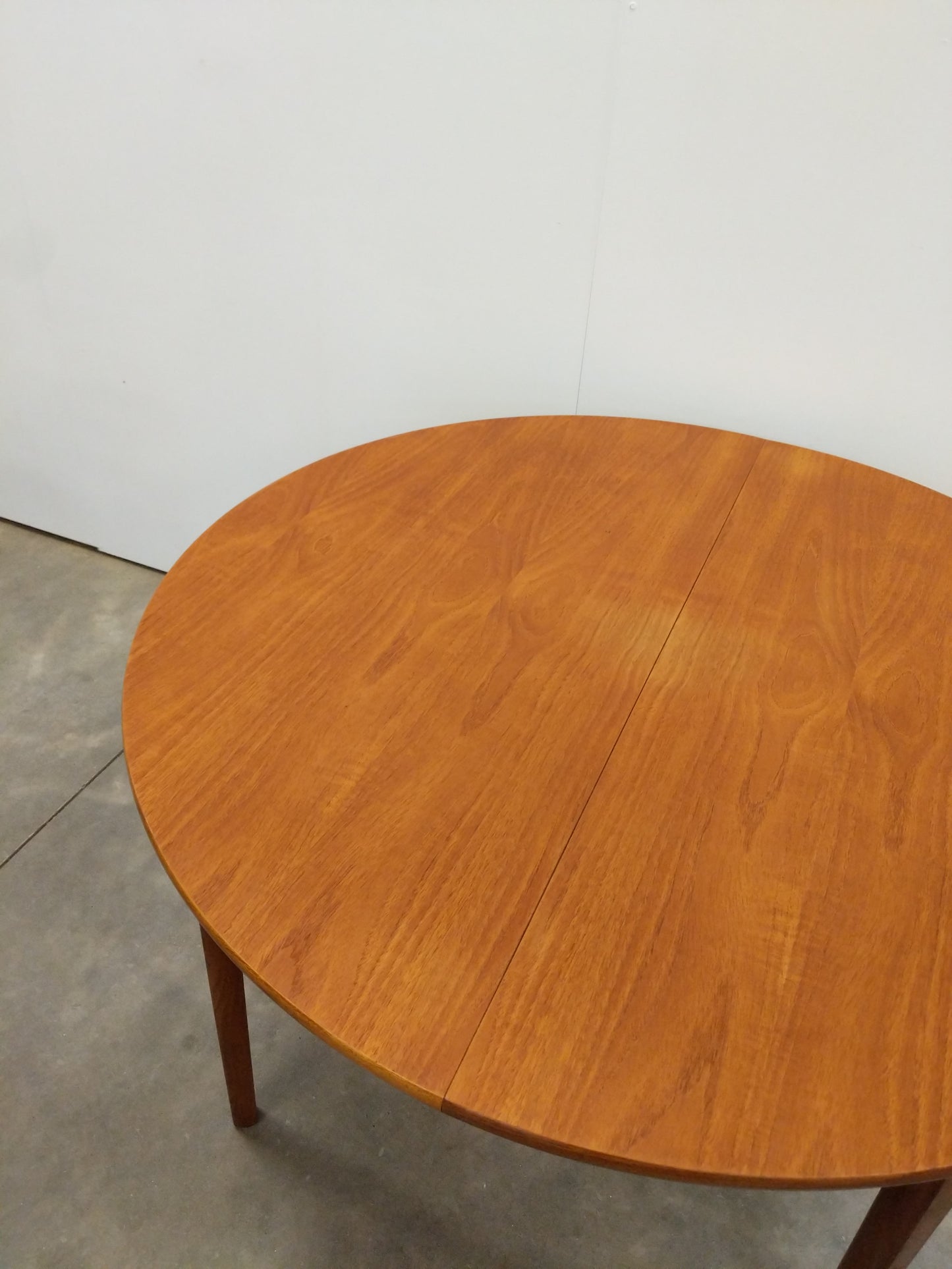 Vintage Mid Century Modern Teak Extendable Dining Table by Nathan