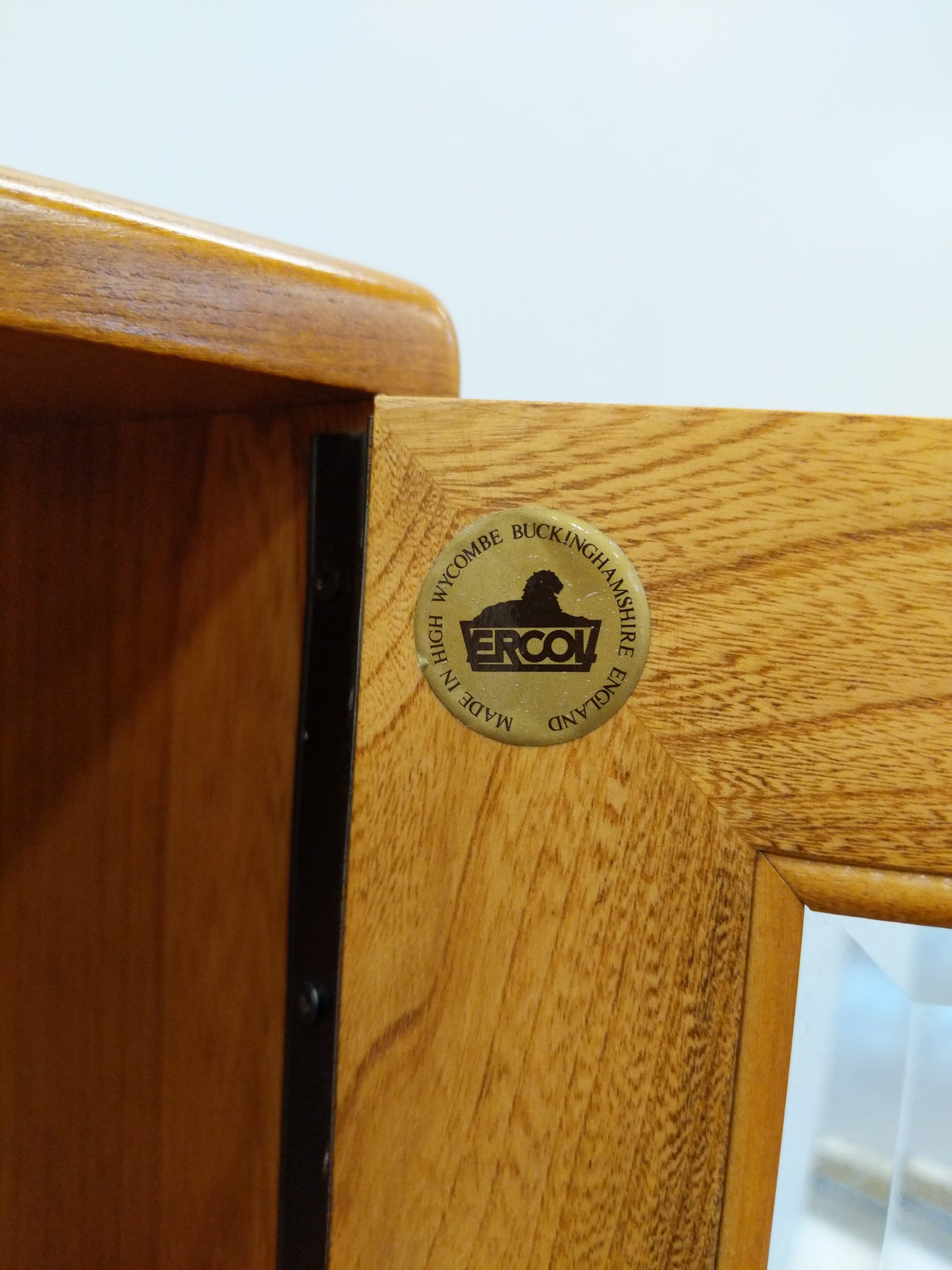 Vintage Sideboard / Hutch / China Cabinet by Ercol