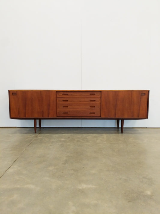 Vintage Danish Modern Teak Credenza