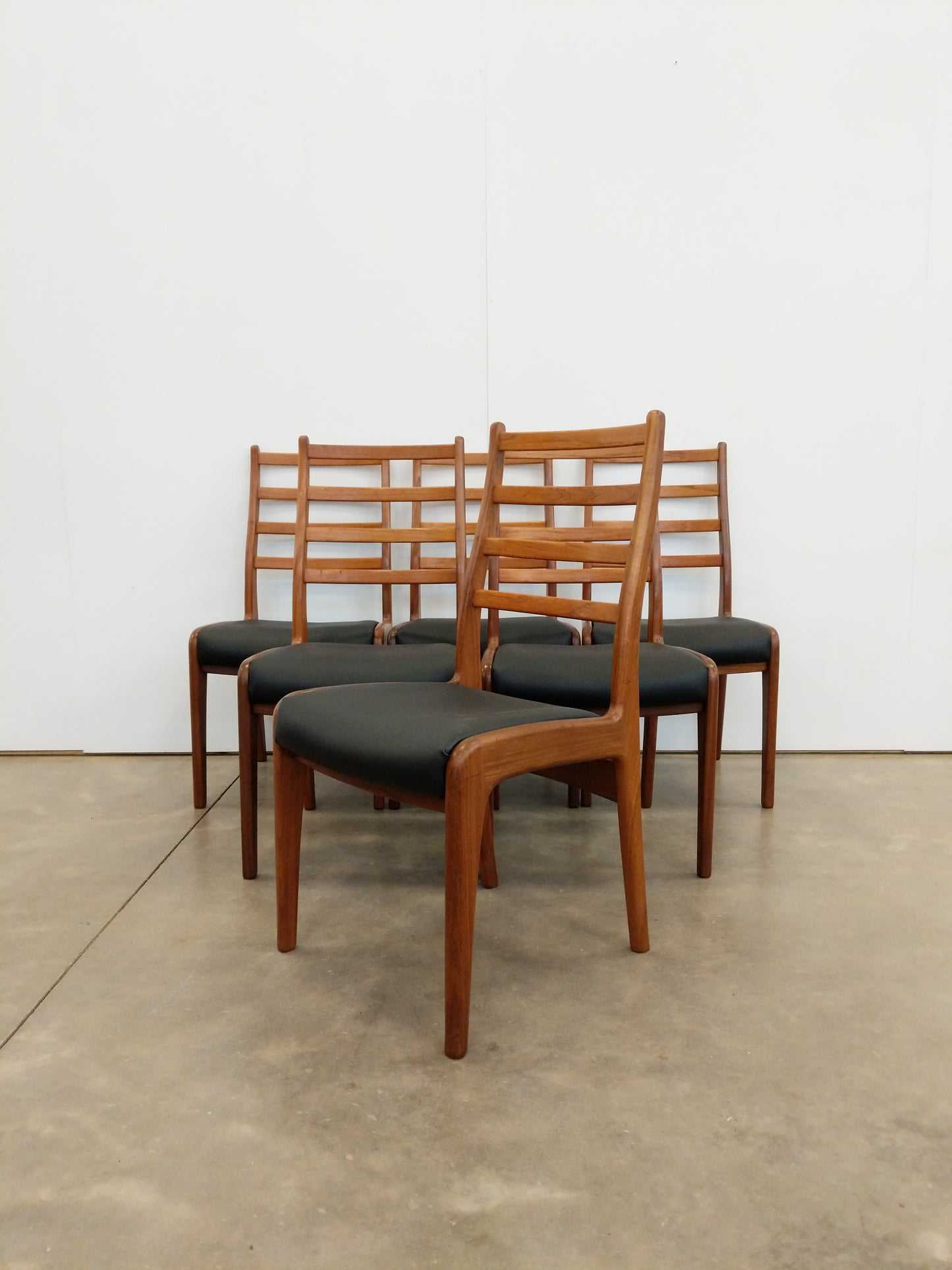 Set of 6 Vintage Mid Century Modern Dining Chairs by G Plan