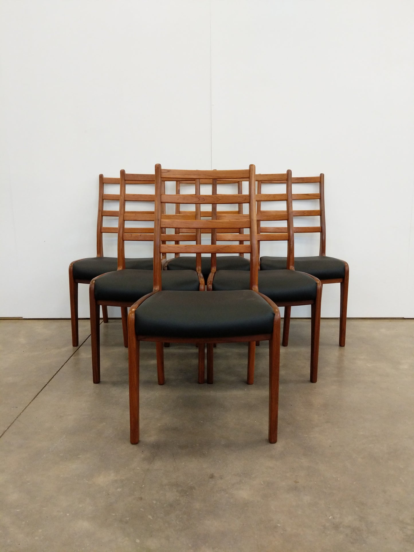 Set of 6 Vintage Mid Century Modern Dining Chairs by G Plan