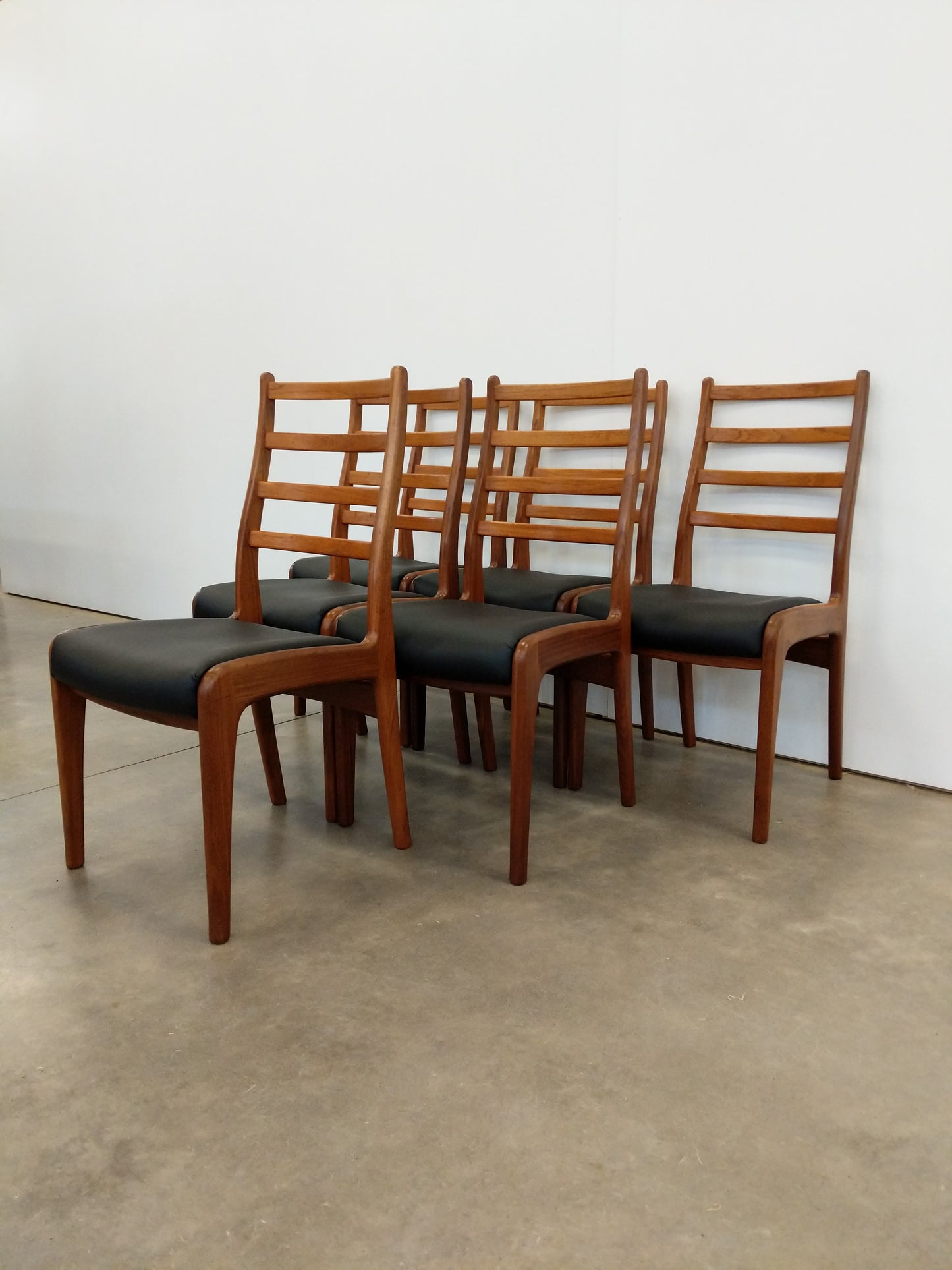 Set of 6 Vintage Mid Century Modern Dining Chairs by G Plan