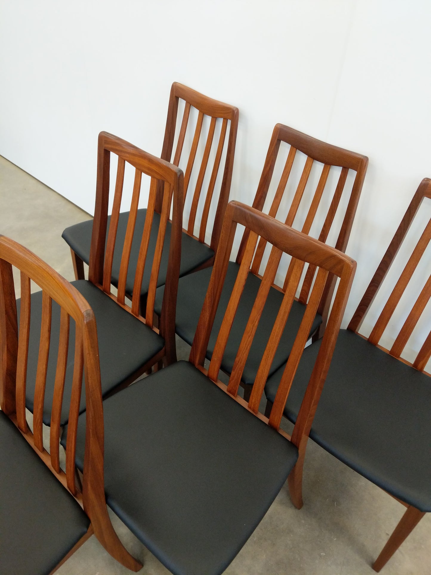 Set of 6 Vintage Mid Century Modern Dining Chairs by G Plan