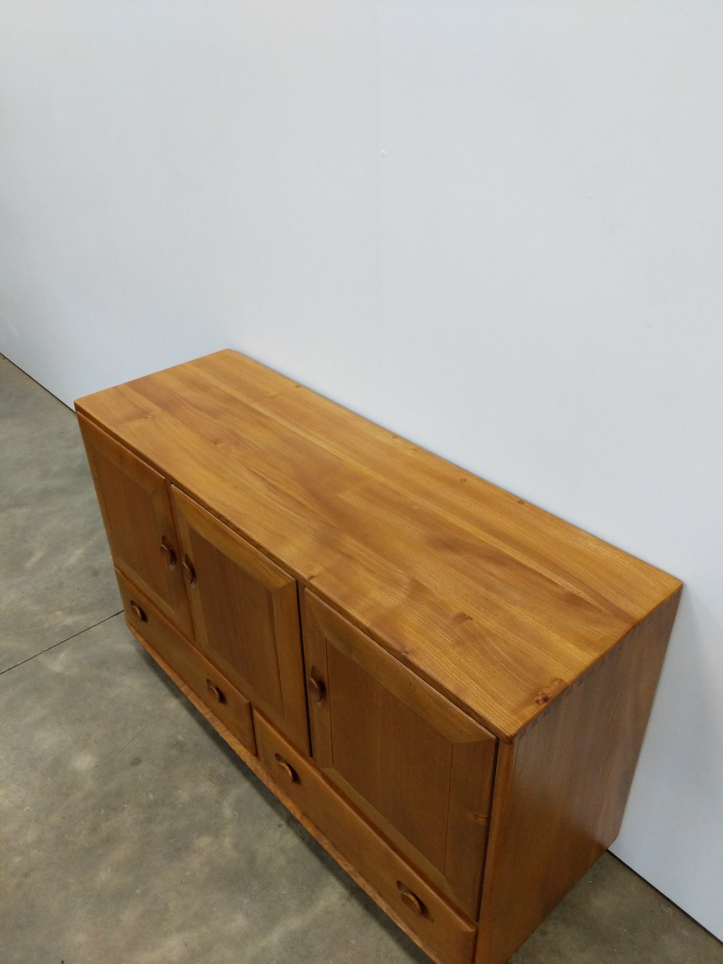 Vintage Mid Century Modern Credenza / Sideboard by Ercol