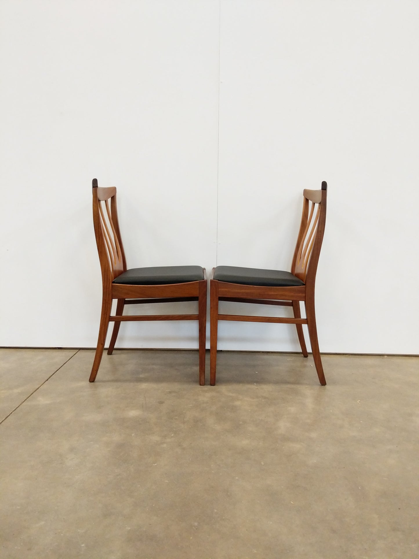 Pair of Vintage Mid Century Modern Dining Chairs by G Plan