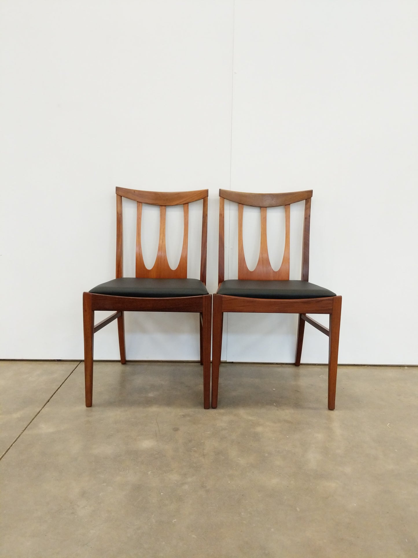 Pair of Vintage Mid Century Modern Dining Chairs by G Plan