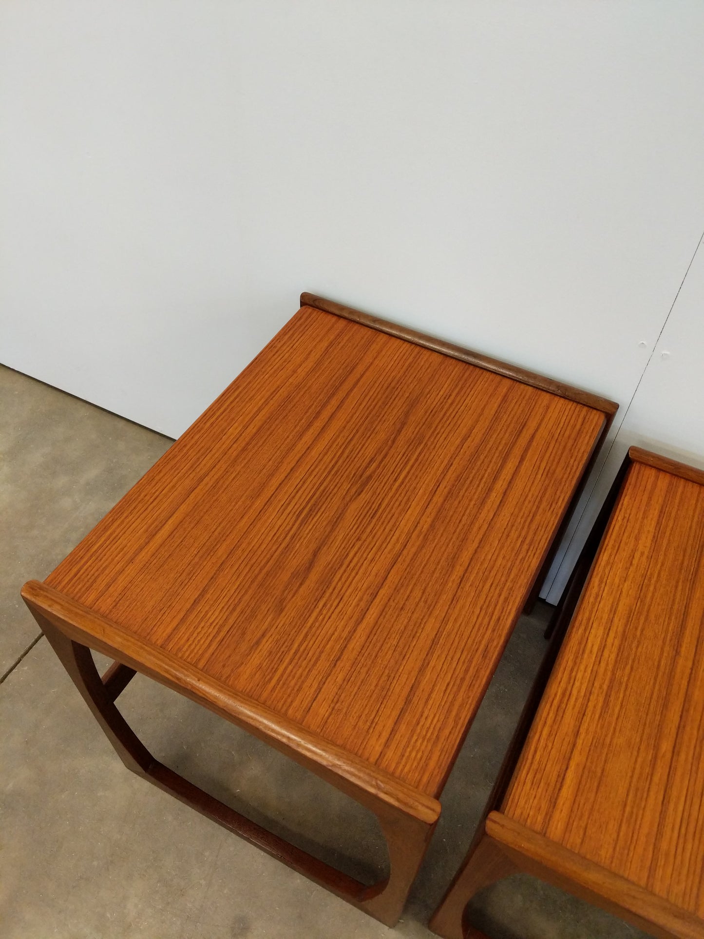 Set of Vintage Mid Century Modern Teak Nesting Tables by G Plan