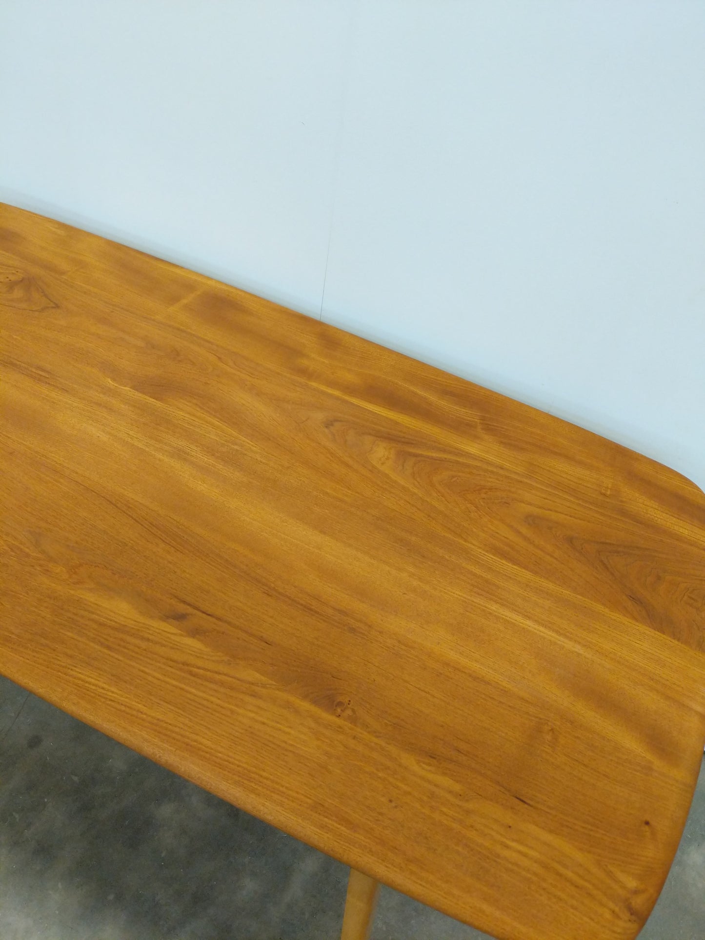 Vintage Ercol Mid Century Modern Plank Dining Table