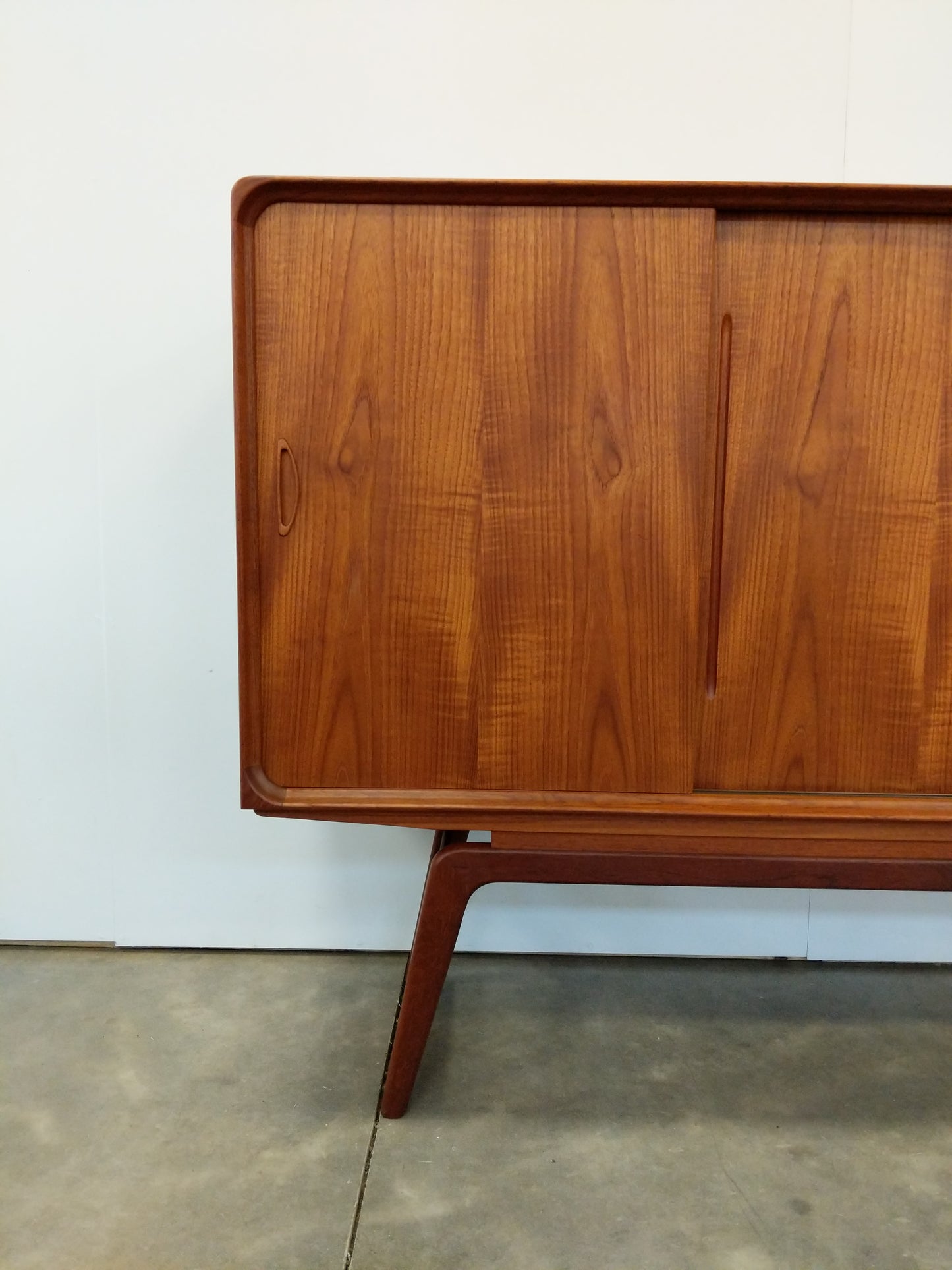 Vintage Danish Modern Teak Sideboard by Clausen & Søn