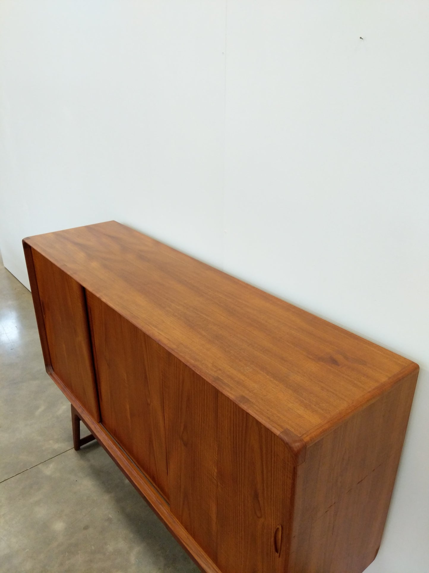 Vintage Danish Modern Teak Sideboard by Clausen & Søn
