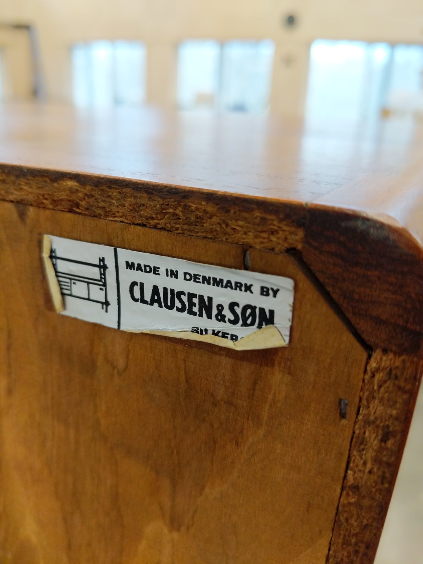 Vintage Danish Modern Teak Sideboard by Clausen & Søn
