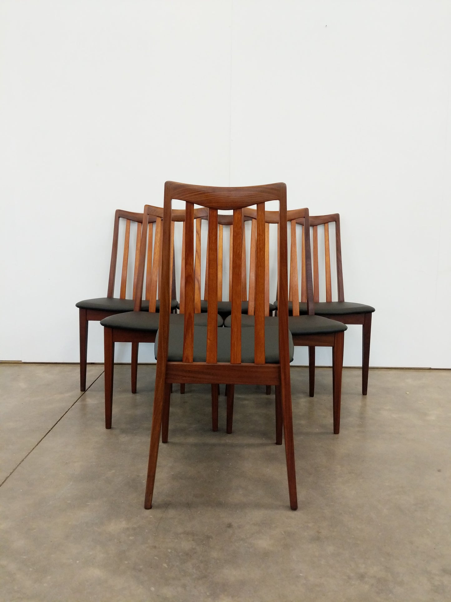 Set of 6 Vintage Mid Century Modern Dining Chairs by G Plan