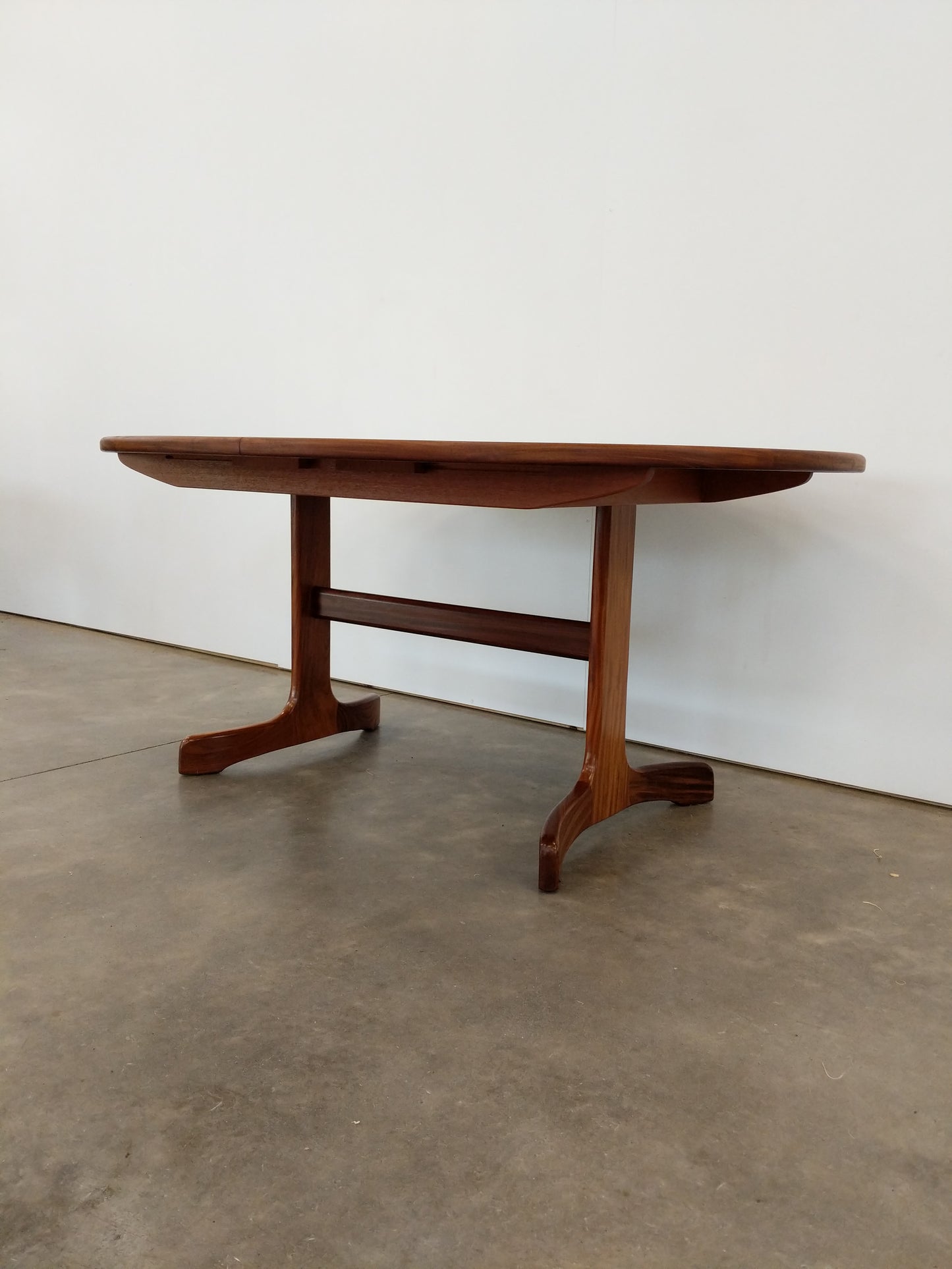 Vintage Mid Century Modern Teak Extendable Dining Table by G Plan