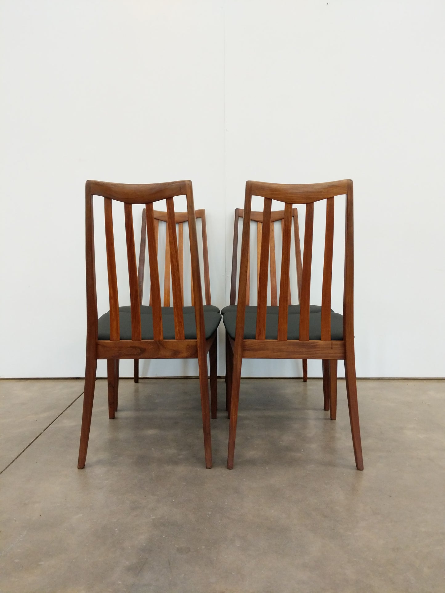 Set of 4 Vintage Mid Century Modern Dining Chairs by G Plan
