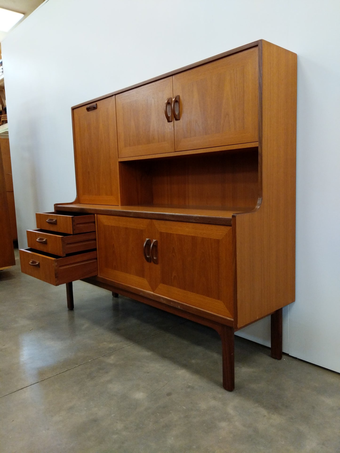 Vintage Mid Century Modern Teak Sideboard by G Plan