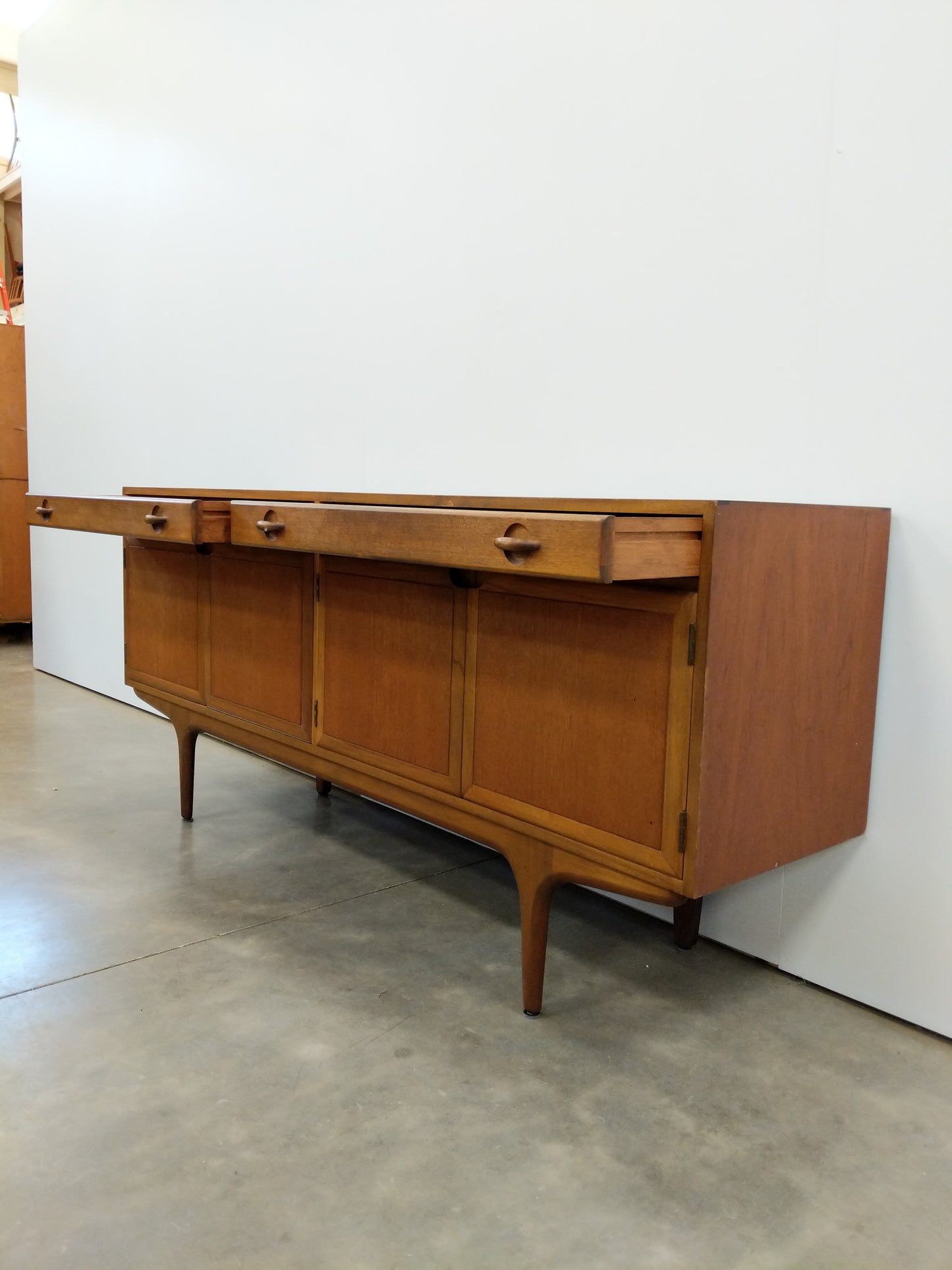 Vintage Mid Century Modern Credenza by Greaves & Thomas
