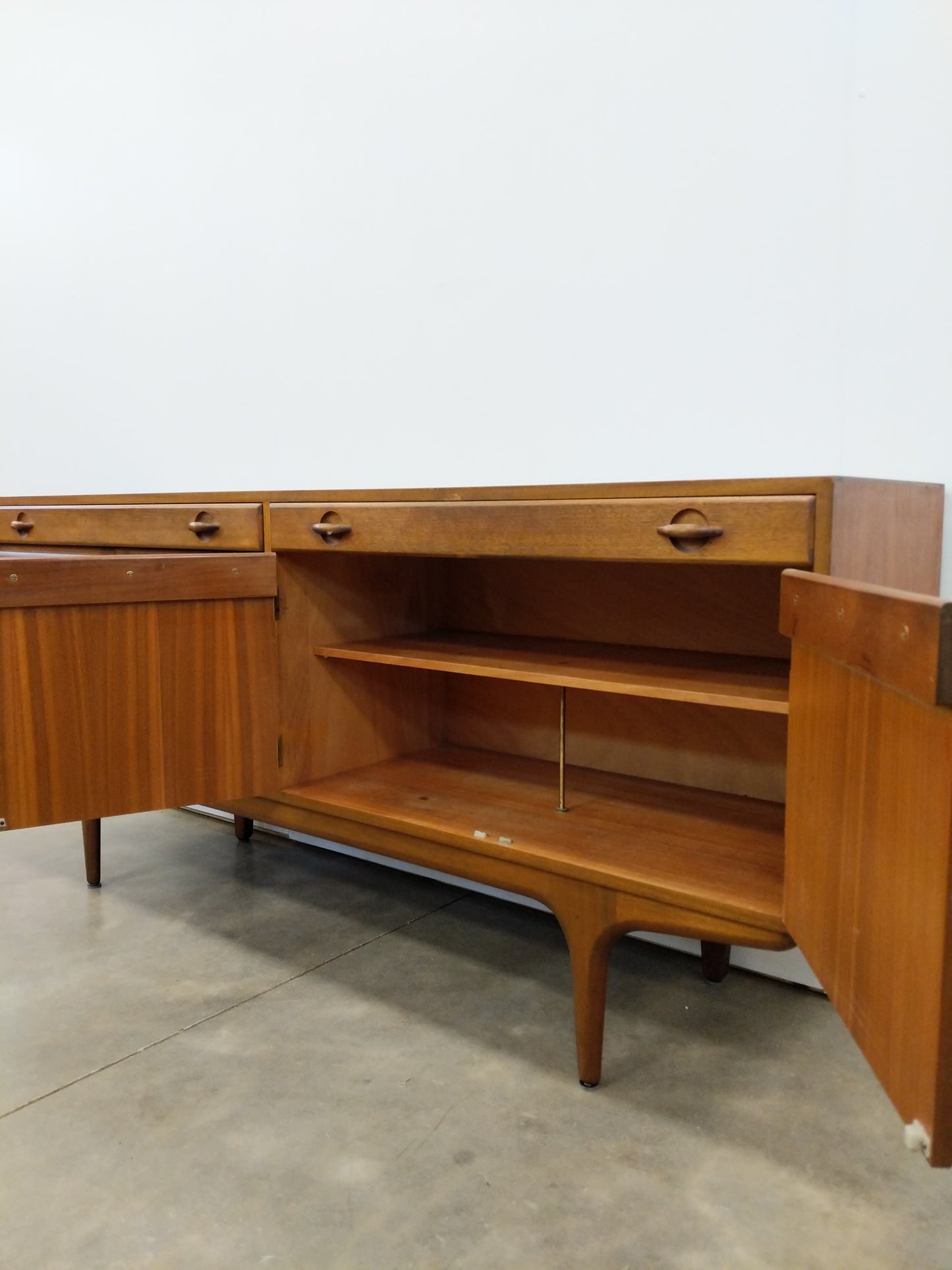 Vintage Mid Century Modern Credenza by Greaves & Thomas
