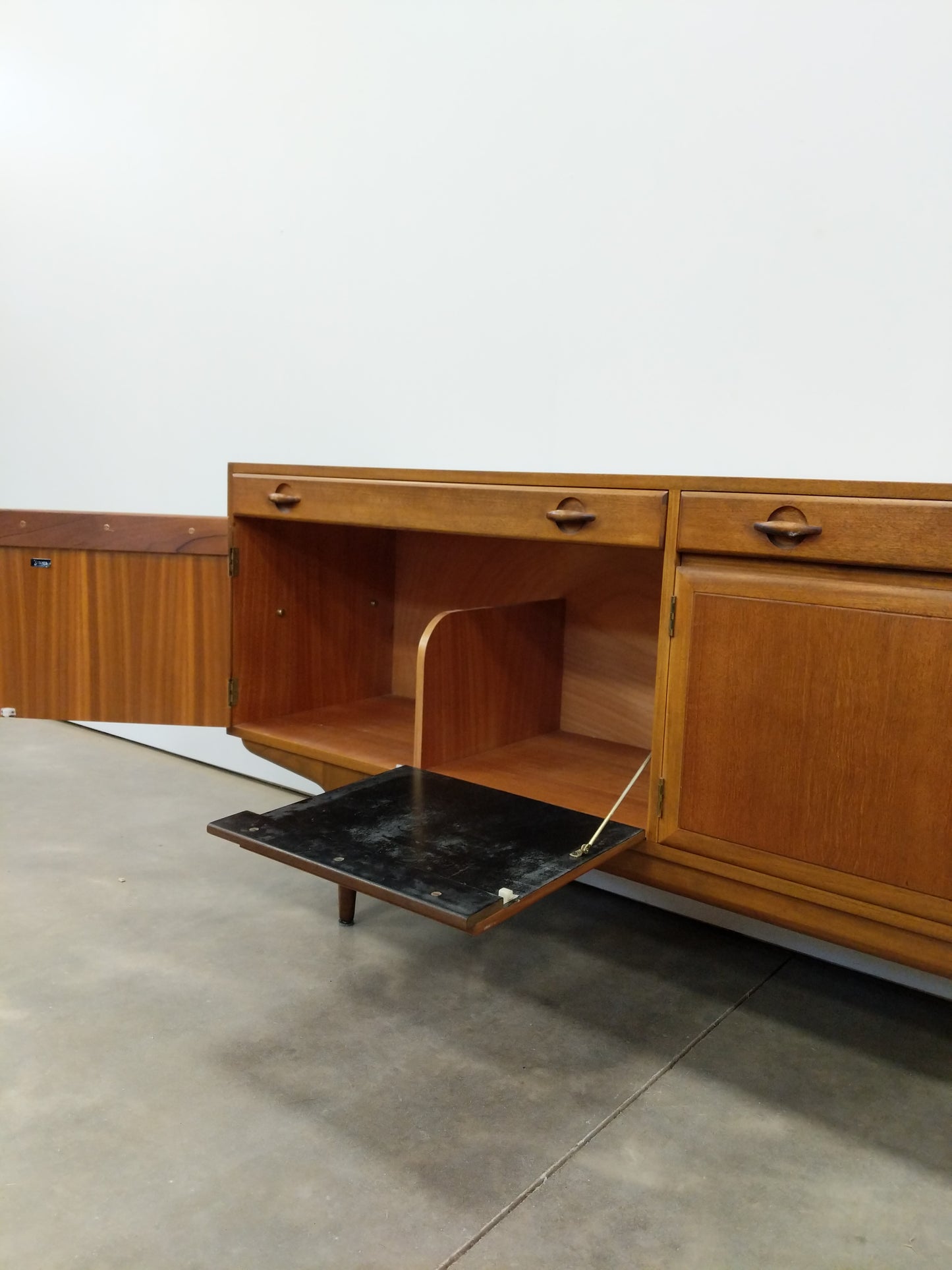 Vintage Mid Century Modern Credenza by Greaves & Thomas