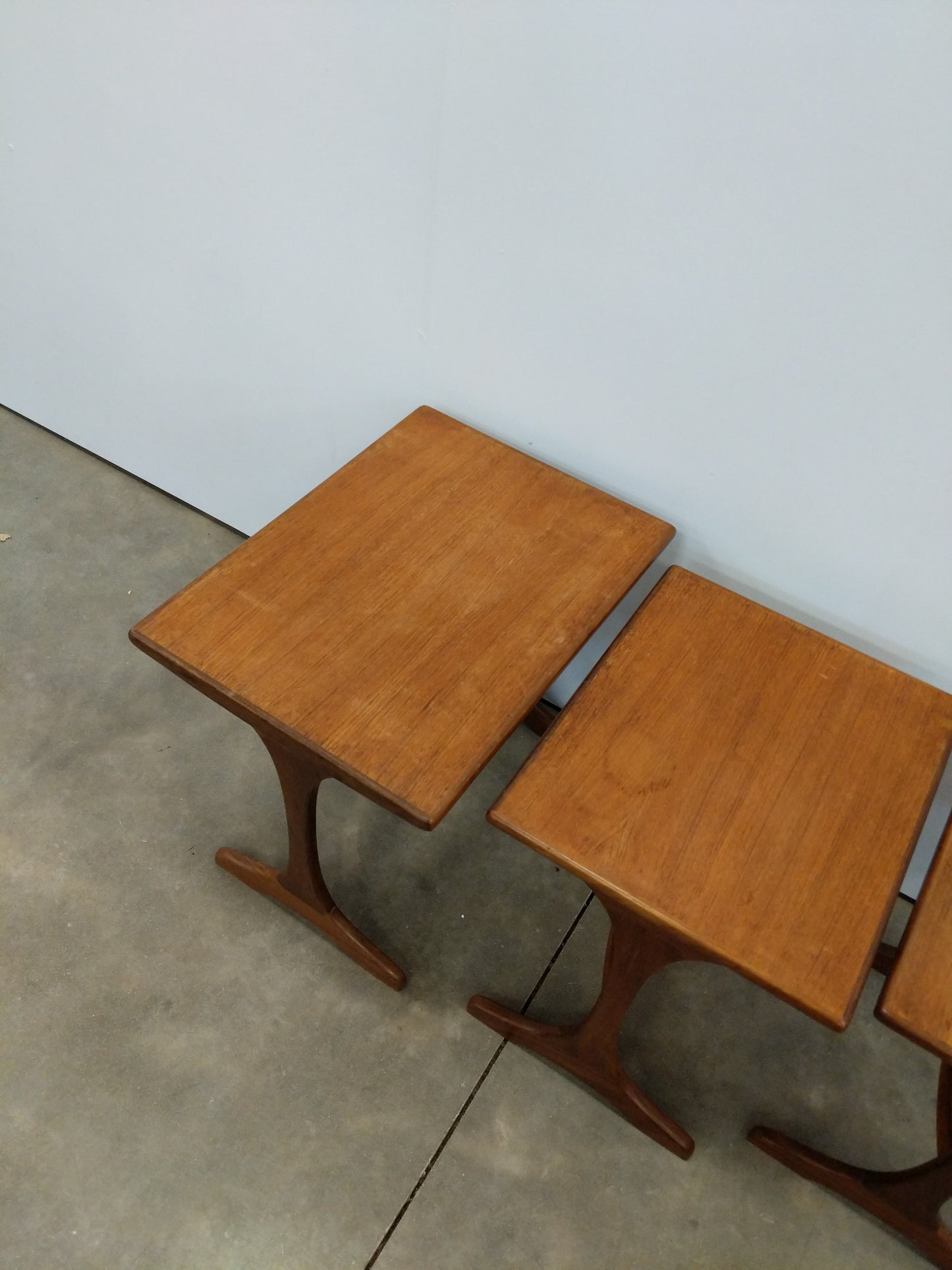 Set of Vintage Mid Century Modern Teak Nesting Tables by G Plan