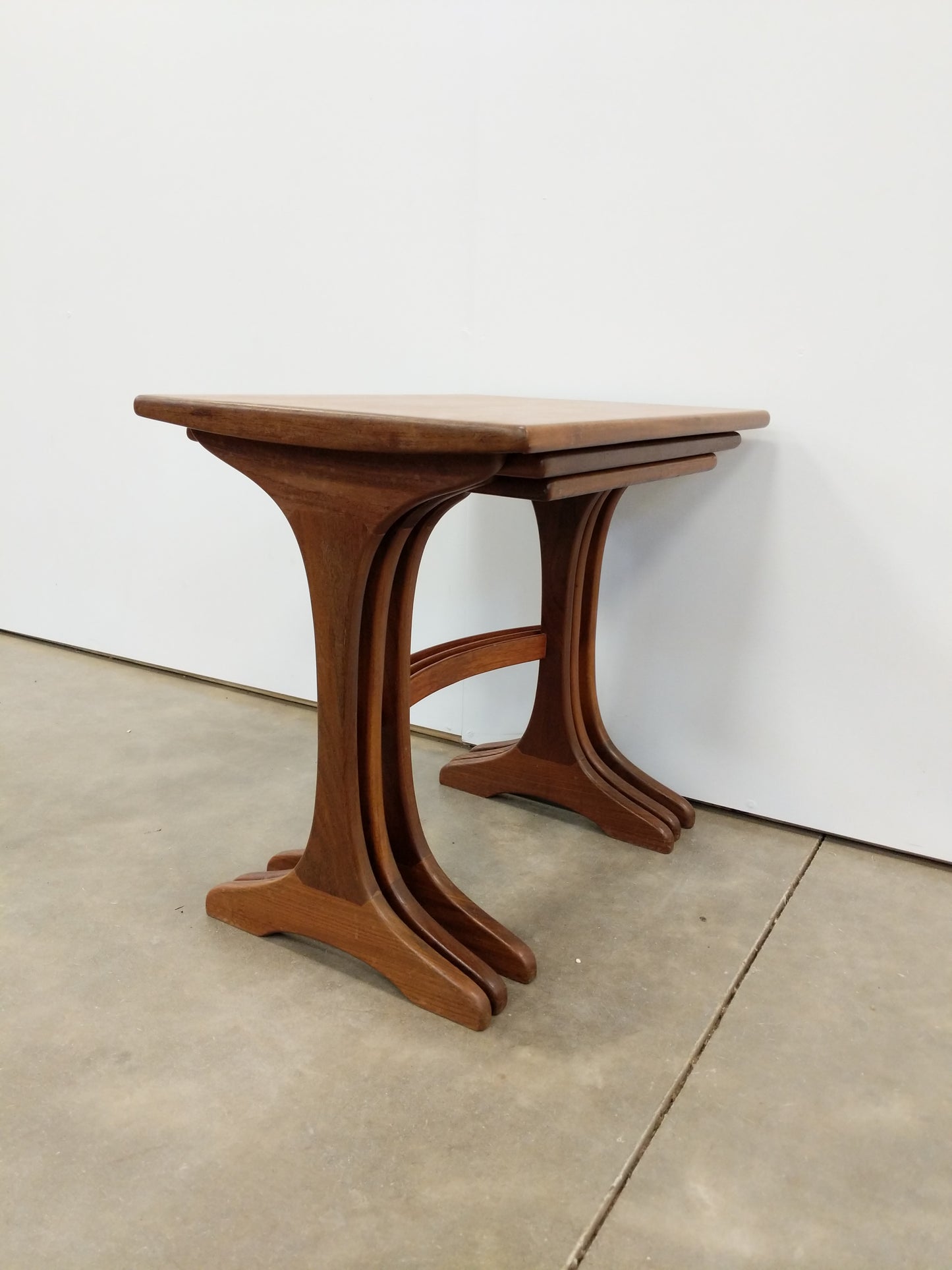 Set of Vintage Mid Century Modern Teak Nesting Tables by G Plan