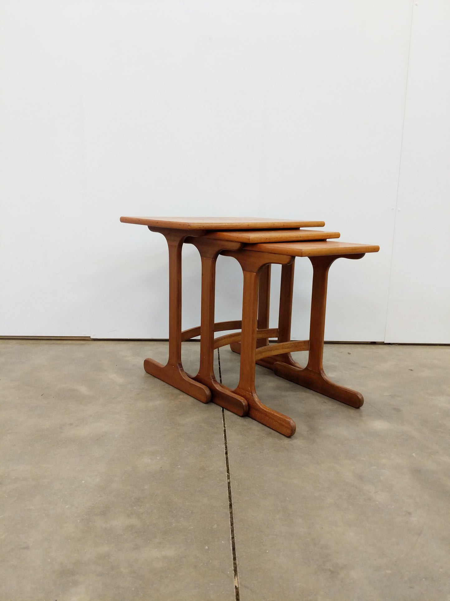 Set of Vintage Mid Century Modern Teak Nesting Tables by G Plan