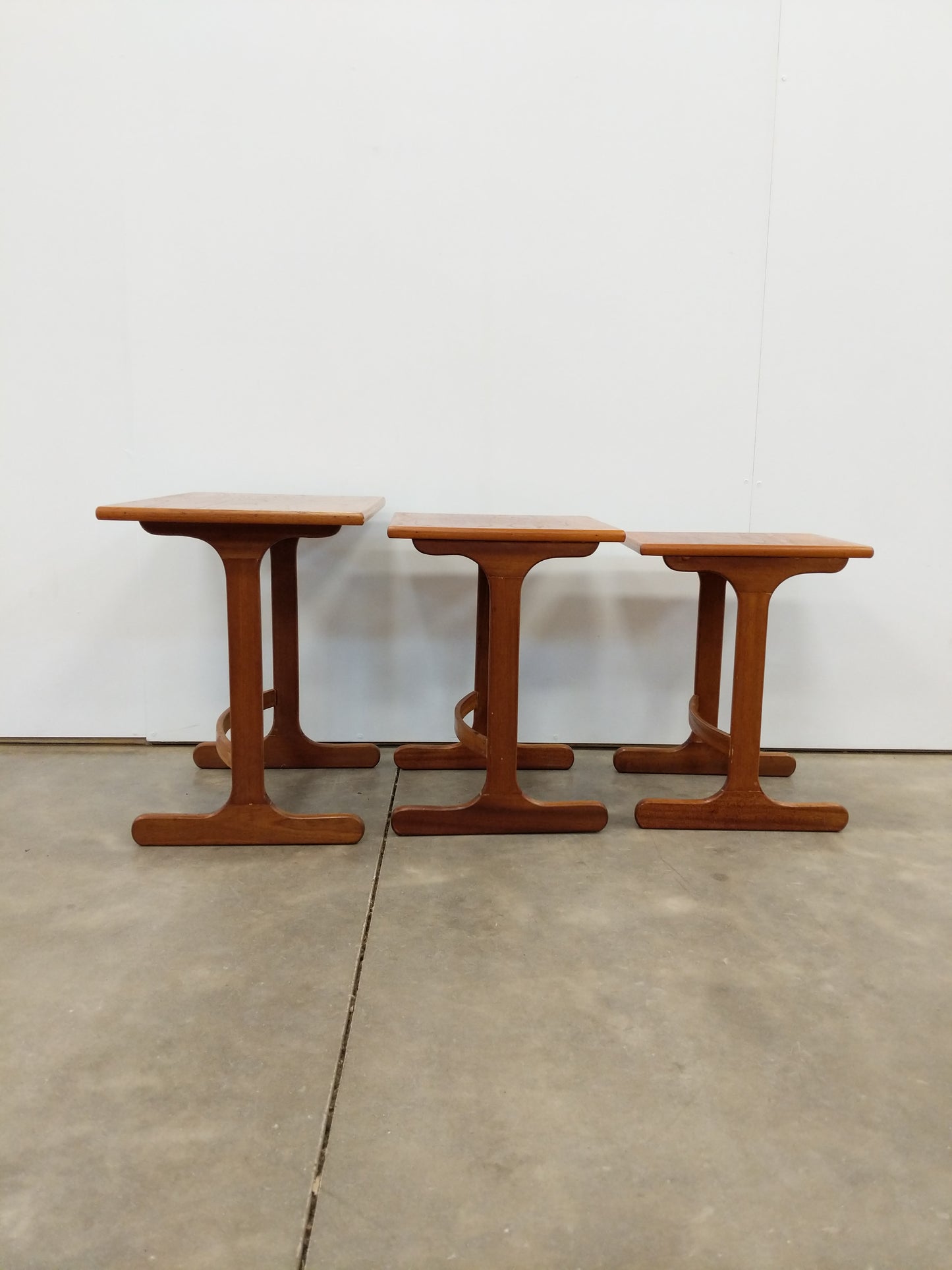 Set of Vintage Mid Century Modern Teak Nesting Tables by G Plan