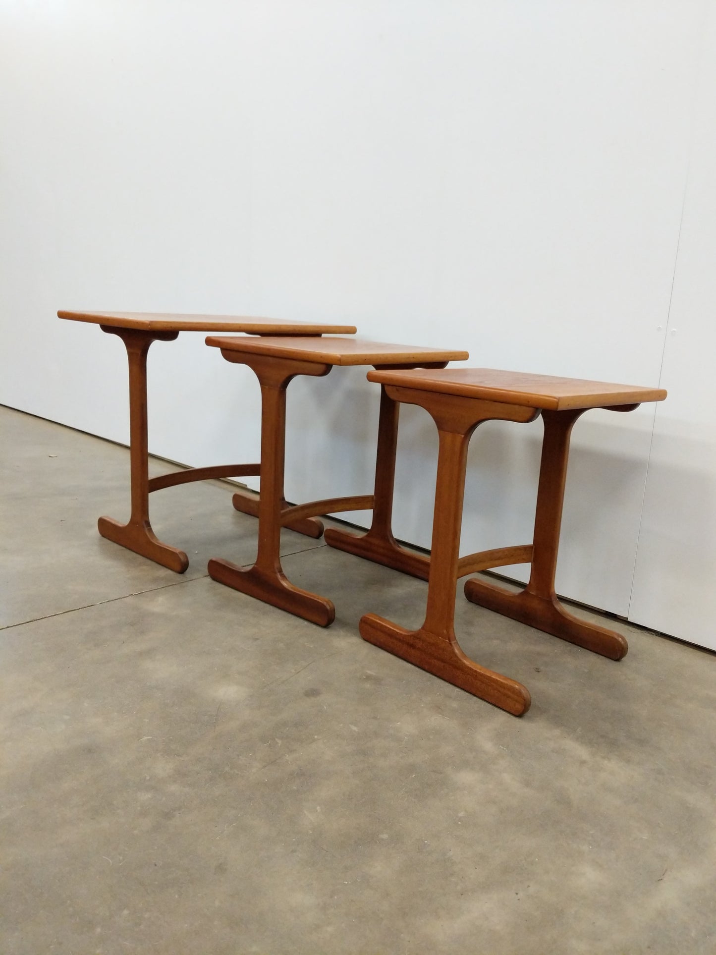 Set of Vintage Mid Century Modern Teak Nesting Tables by G Plan