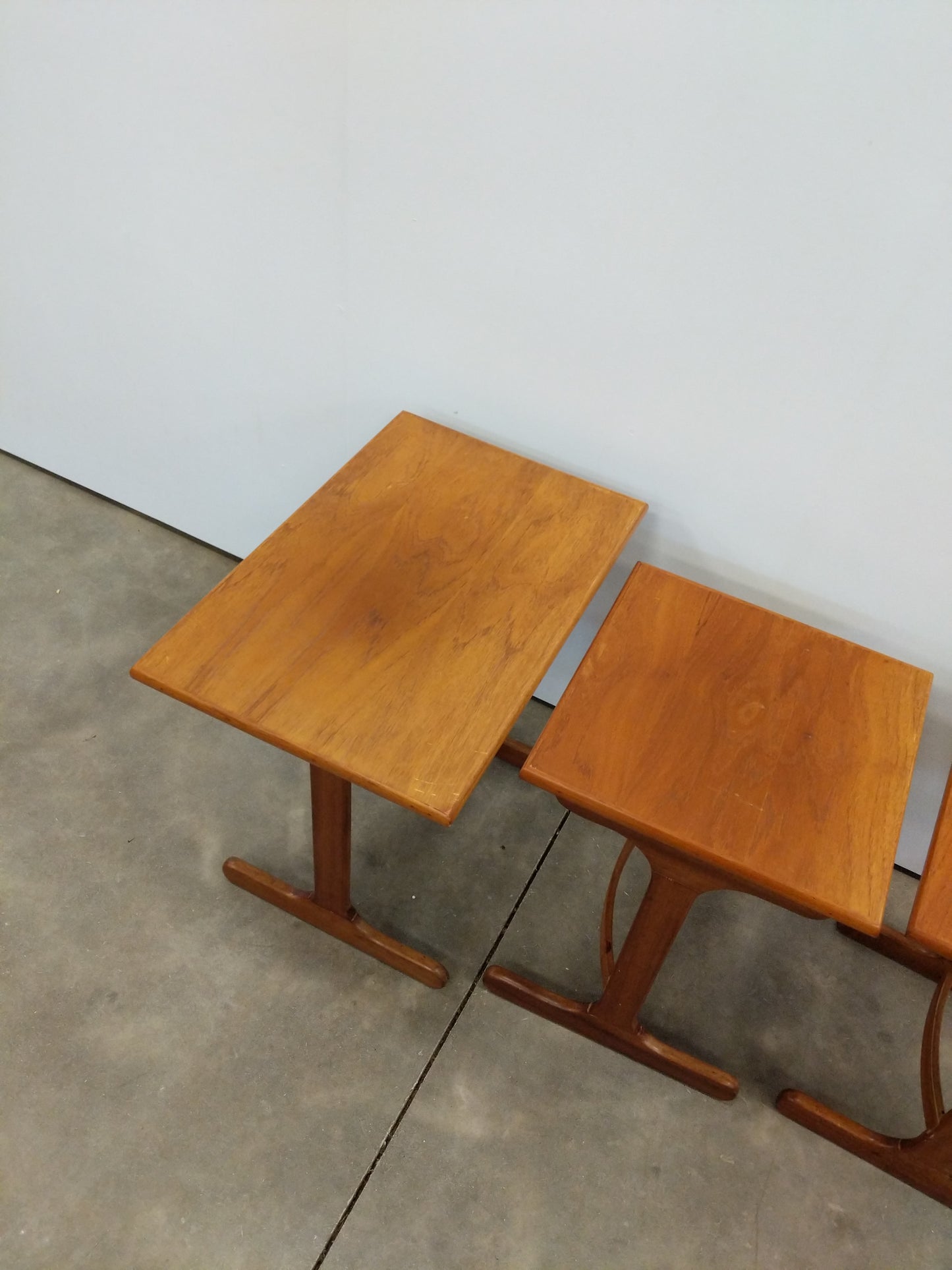Set of Vintage Mid Century Modern Teak Nesting Tables by G Plan